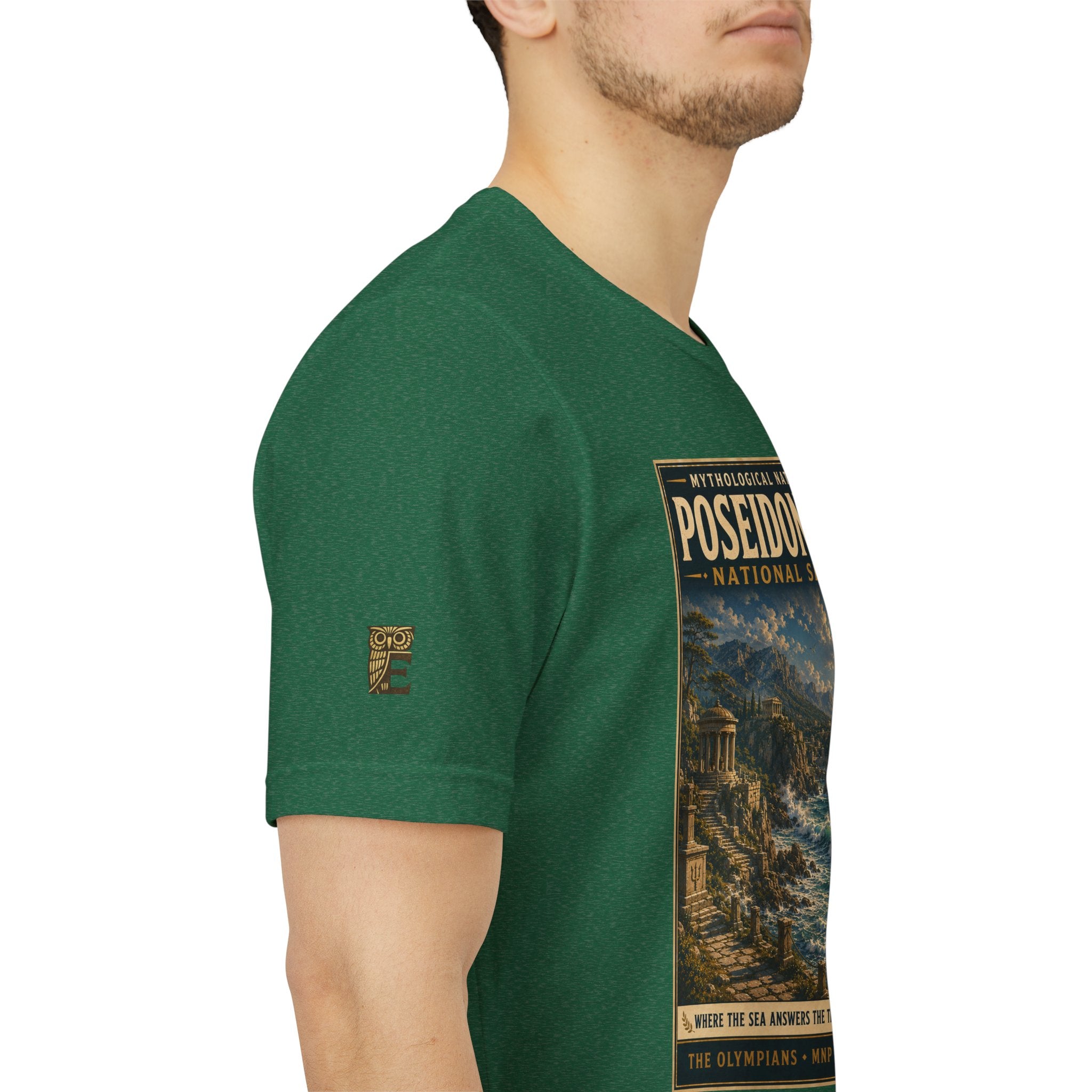 Mythological National Parks Collection I- #003-007 - The Olympians | Vintage nature poster Tee | Mythological National Parks graphic shirt