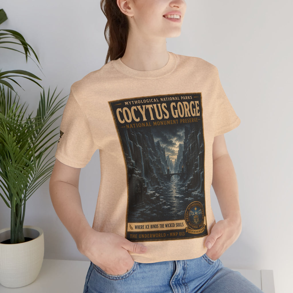 Mythological National Parks Collection II- #013-016 -The Underworld | Vintage nature poster Tee | Mythological National Parks graphic shirt