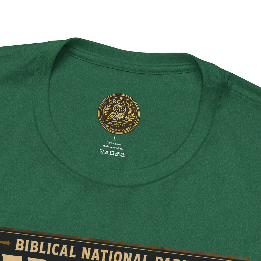 Biblical National Parks Collection VII- The Holy Week #037/041 | Matthew 21-23 | Vintage nature poster Tee | Biblical national parks graphic shirt