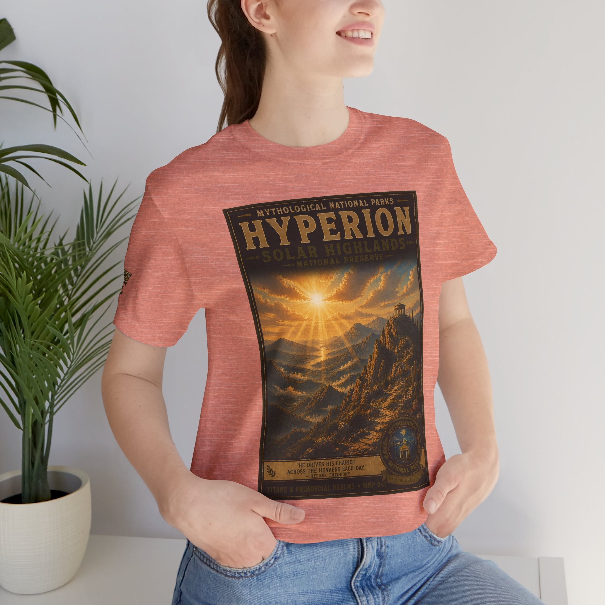 Mythological National Parks COLLECTION V- #041-050 TITANS & PRIMORDIAL REALMS | Vintage nature poster Tee | Mythological National Parks graphic shirt