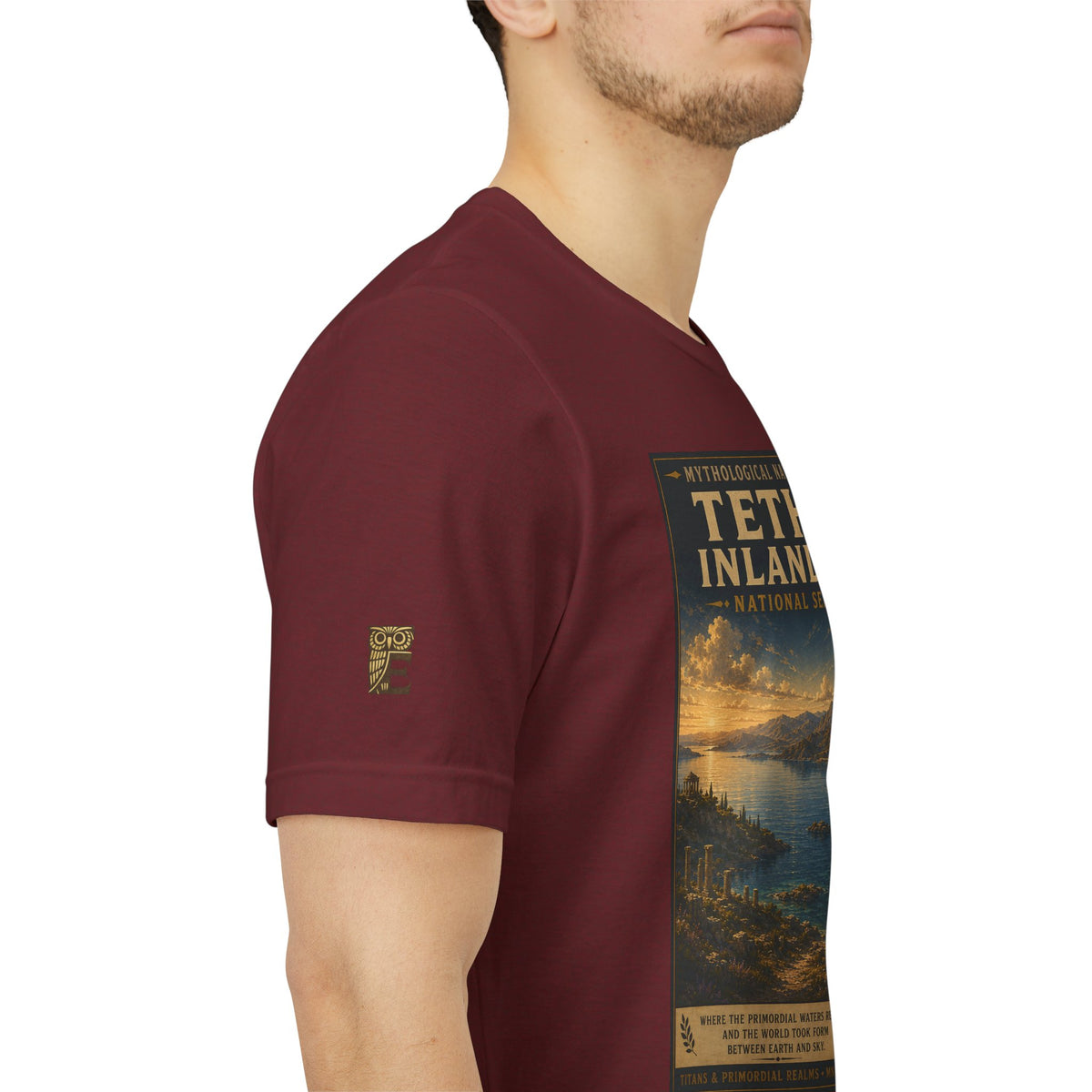 Mythological National Parks COLLECTION V- #043-050 TITANS & PRIMORDIAL REALMS | Vintage nature poster Tee | Mythological National Parks graphic shirt