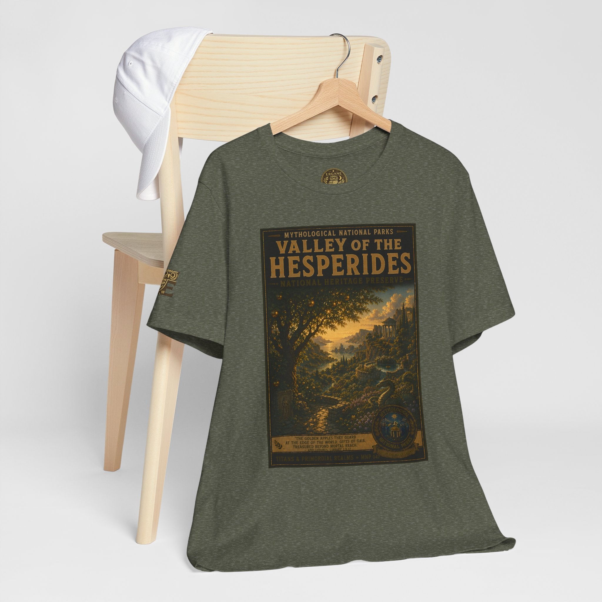 Mythological National Parks COLLECTION V- #047-050 TITANS & PRIMORDIAL REALMS | Vintage nature poster Tee | Mythological National Parks graphic shirt