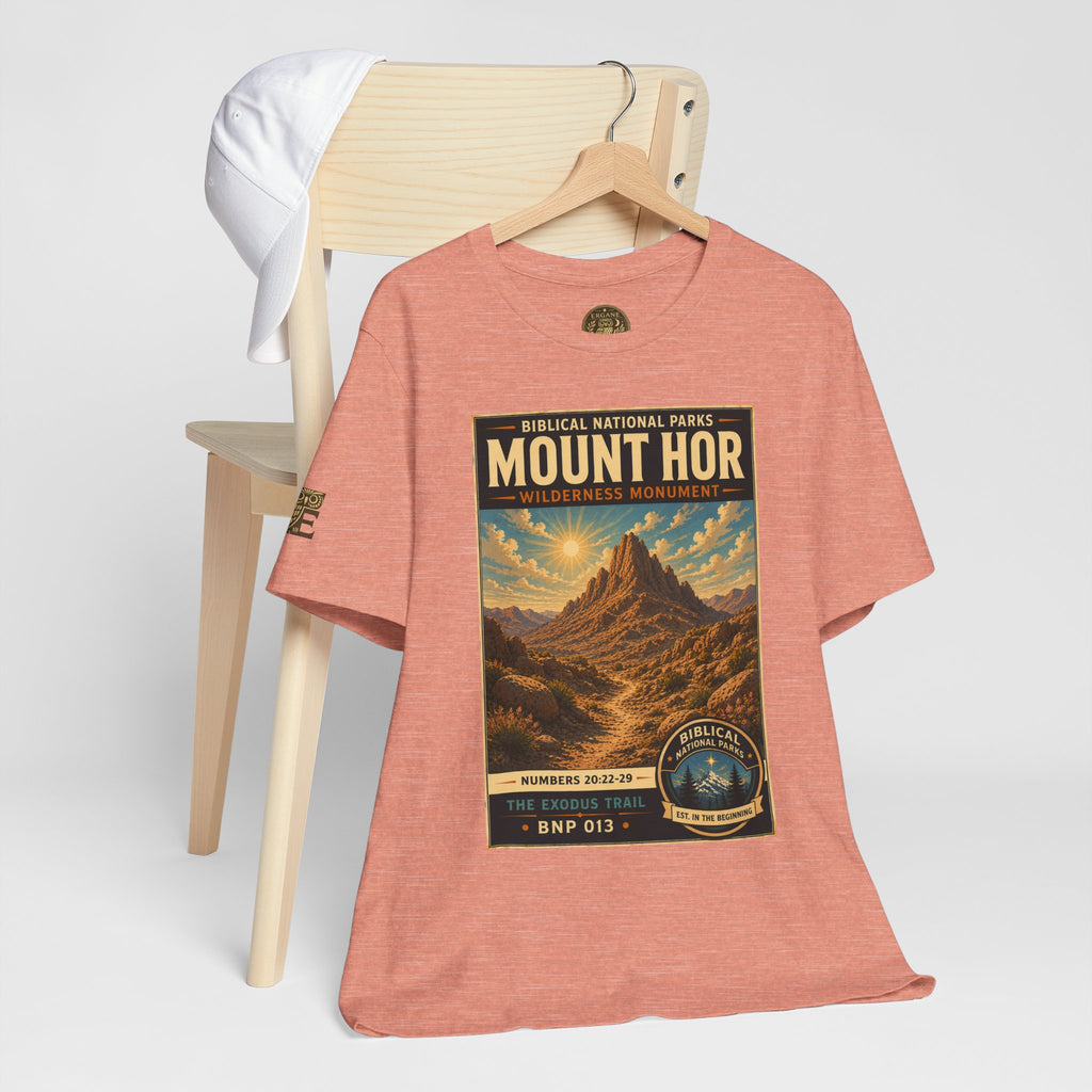 Biblical National Parks Collection II- The Exodus Trail #013/013 Exodus 20: 22-29 | Vintage nature poster Tee | Biblical national parks graphic shirt