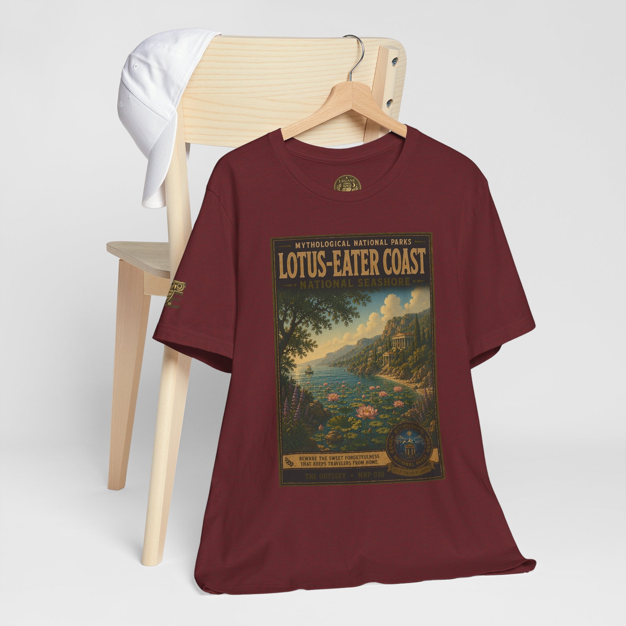 Mythological National Parks Collection IV- #030-038 - THE ODYSSEY | Vintage nature poster Tee | Mythological National Parks graphic shirt