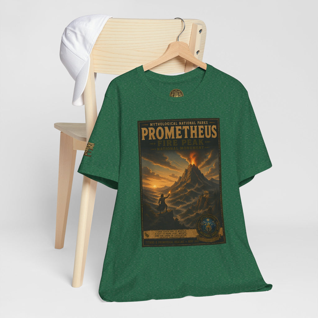 Mythological National Parks COLLECTION V- #045-050 TITANS & PRIMORDIAL REALMS | Vintage nature poster Tee | Mythological National Parks graphic shirt