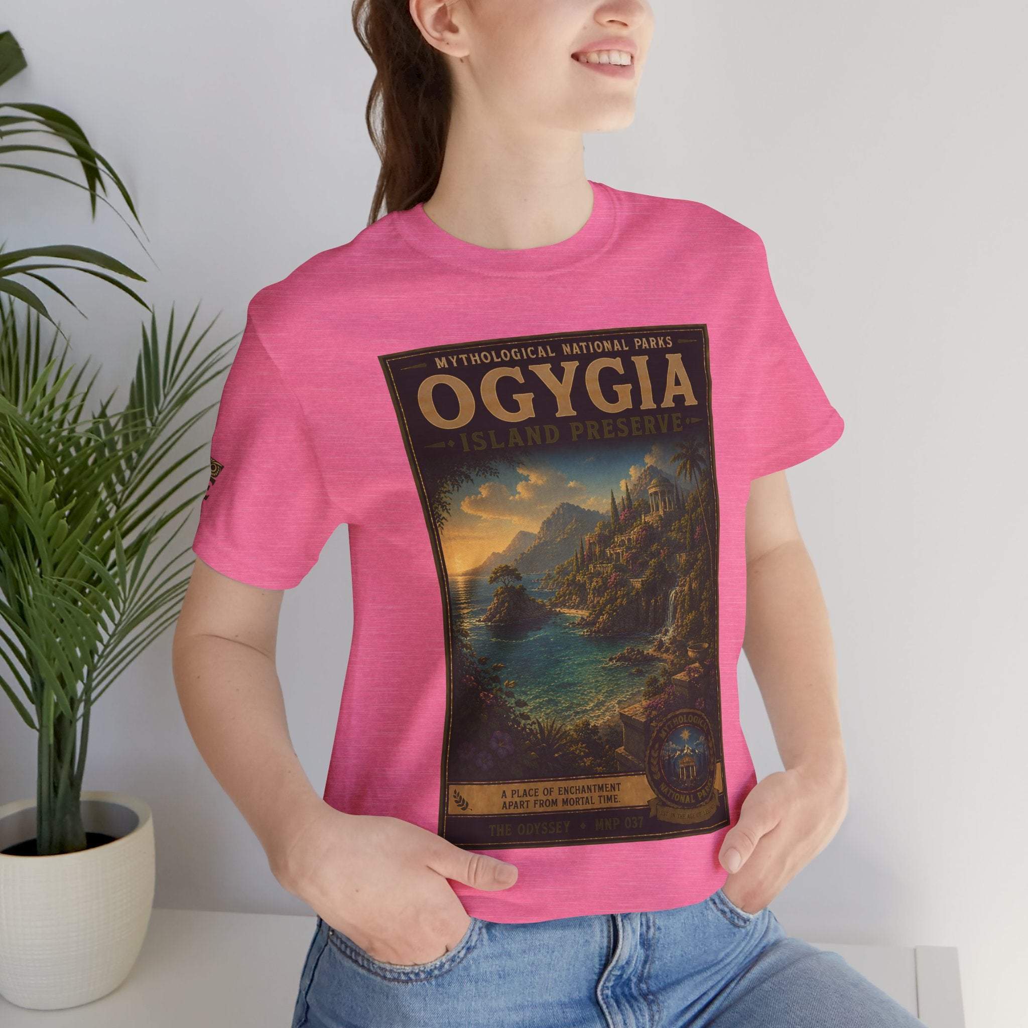Mythological National Parks Collection IV- #037-038 - THE ODYSSEY | Vintage nature poster Tee | Mythological National Parks graphic shirt