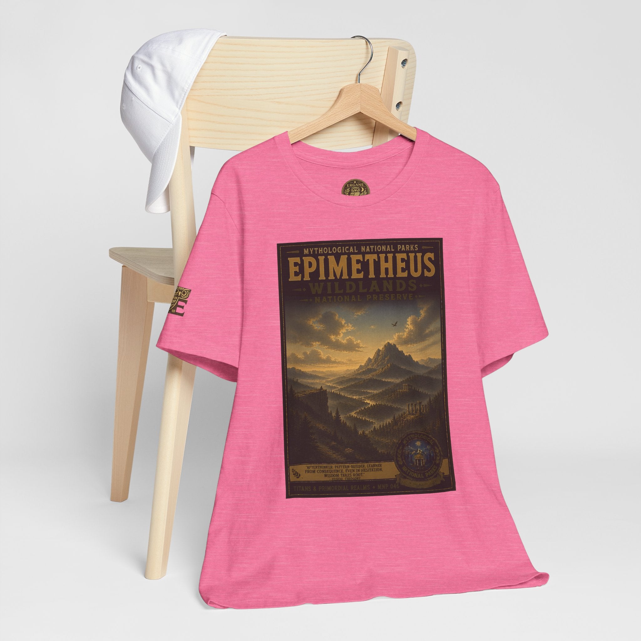 Mythological National Parks COLLECTION V- #046-050 TITANS & PRIMORDIAL REALMS | Vintage nature poster Tee | Mythological National Parks graphic shirt