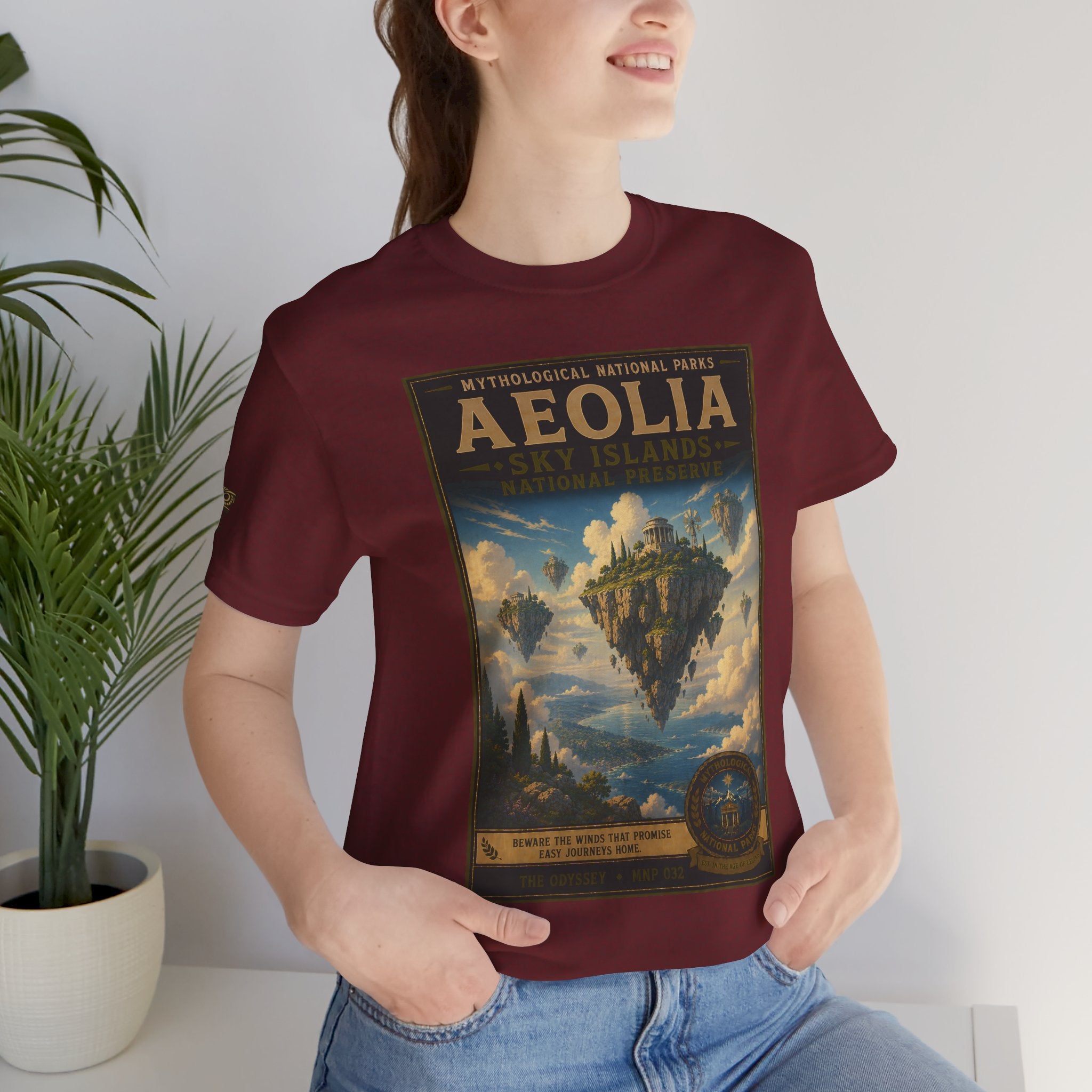 Mythological National Parks Collection IV- #032-038 - THE ODYSSEY | Vintage nature poster Tee | Mythological National Parks graphic shirt