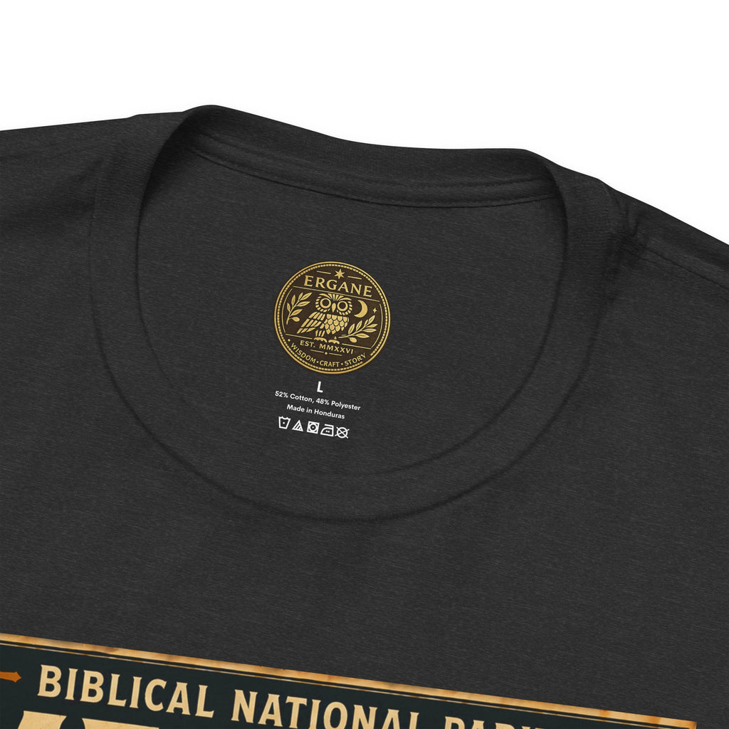 Biblical National Parks Collection II- The Exodus Trail #012/013 Exodus 17: 1-7 | Vintage nature poster Tee | Biblical national parks graphic shirt