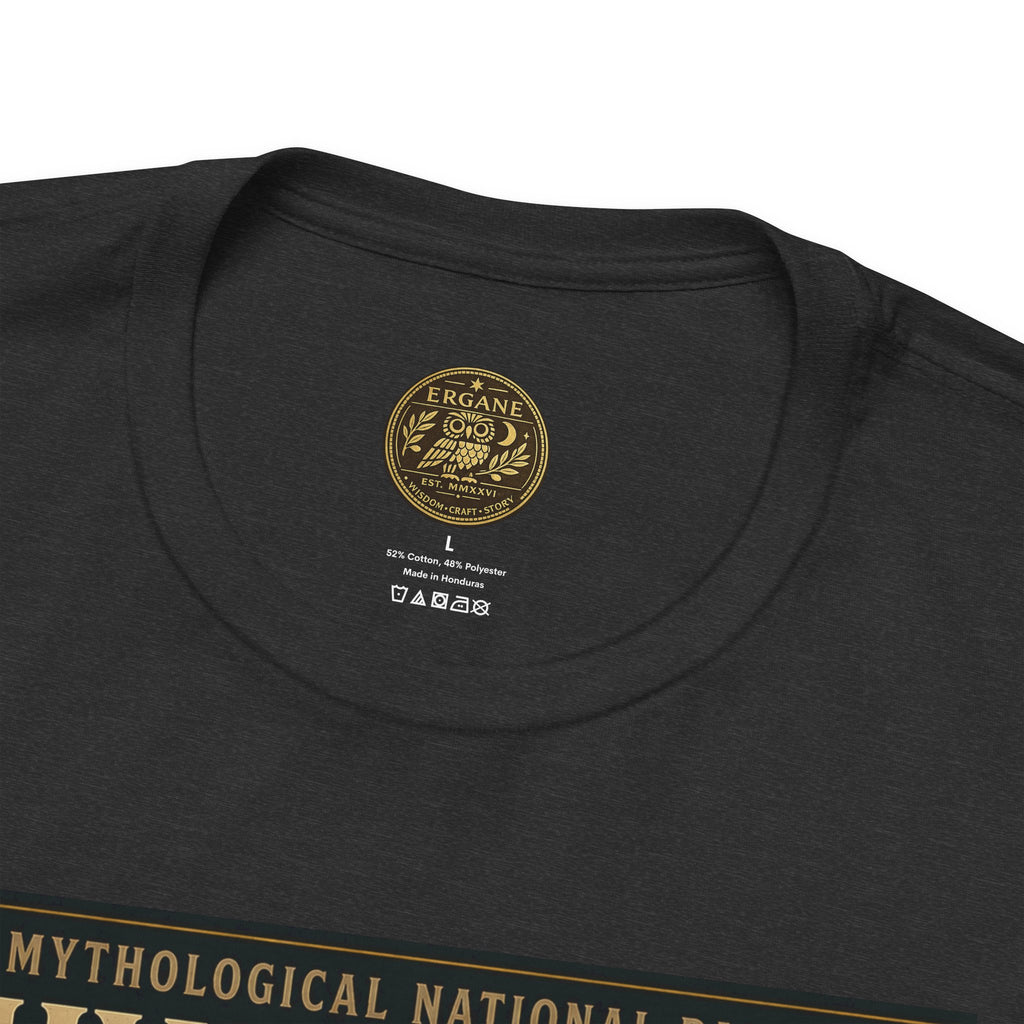 Mythological National Parks COLLECTION V- #041-050 TITANS & PRIMORDIAL REALMS | Vintage nature poster Tee | Mythological National Parks graphic shirt