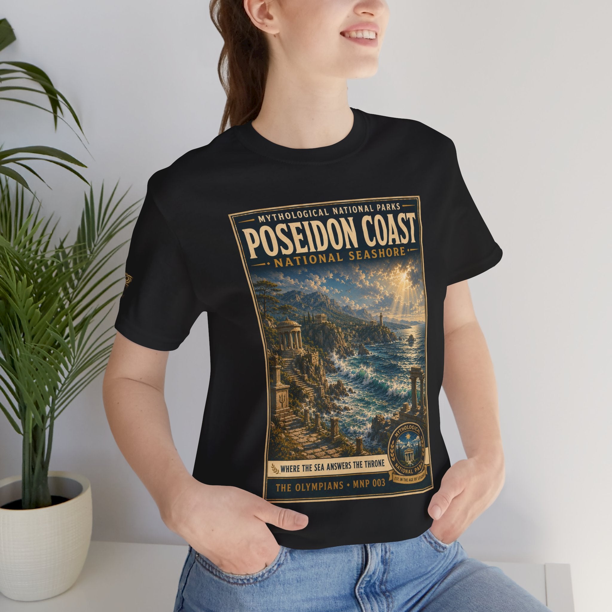Mythological National Parks Collection I- #003-007 - The Olympians | Vintage nature poster Tee | Mythological National Parks graphic shirt