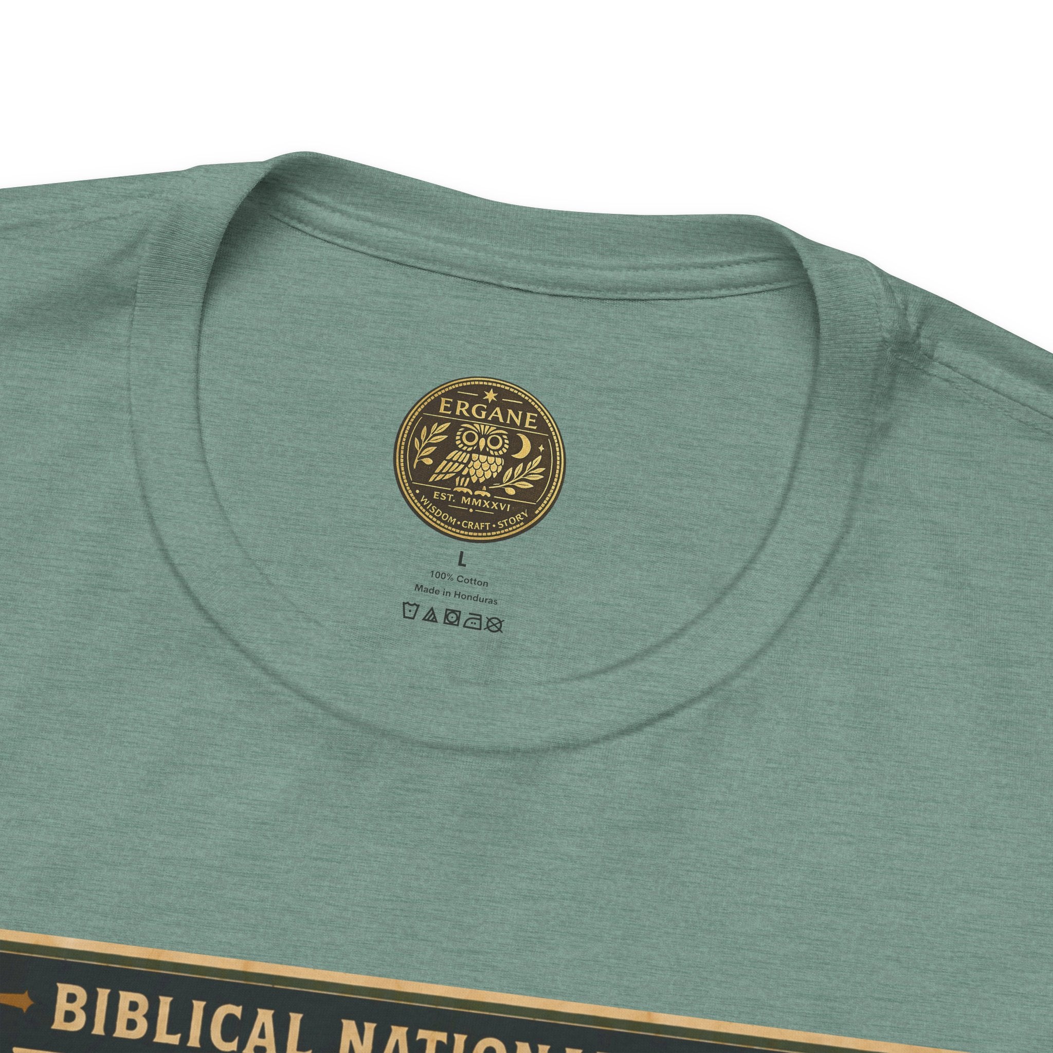 Biblical National Parks Collection V- Prophets & Wonders #029/030 Jonah 3 | Vintage nature poster Tee | Biblical national parks graphic shirt