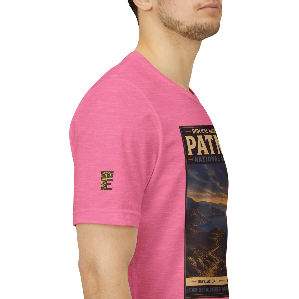Biblical National Parks Collection X- #055/061 - Revelation: The Final Frontier | Revelation 1 | Vintage nature poster Tee | Biblical national parks graphic shirt