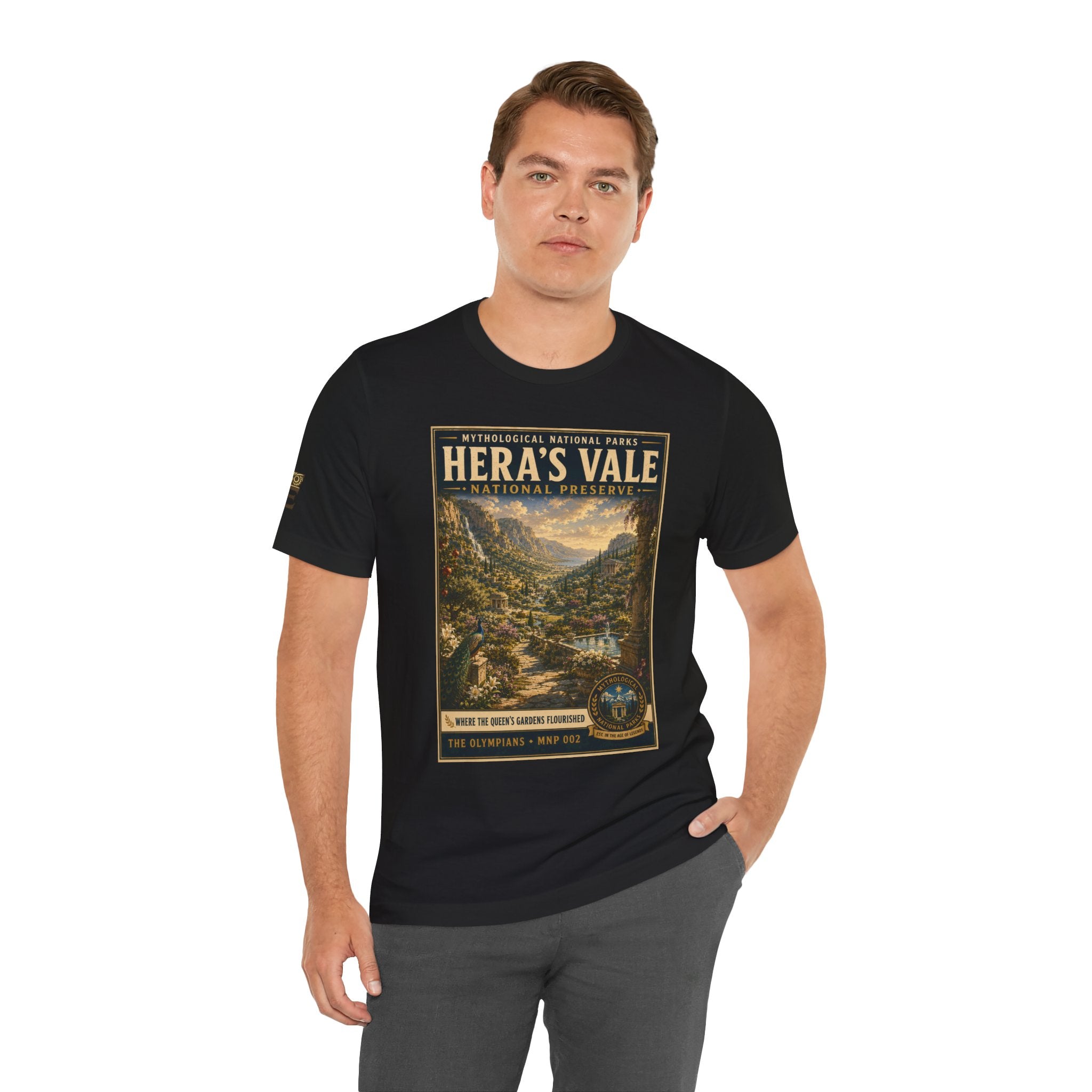 Mythological National Parks Collection I- #002-007 - The Olympians | Vintage nature poster Tee | Mythological National Parks graphic shirt