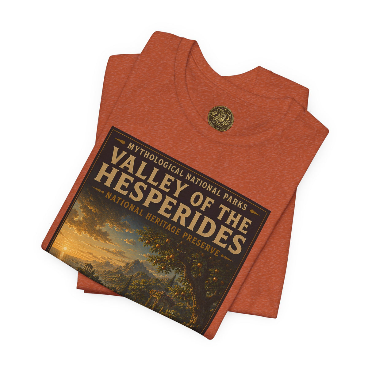 Mythological National Parks COLLECTION V- #047-050 TITANS & PRIMORDIAL REALMS | Vintage nature poster Tee | Mythological National Parks graphic shirt