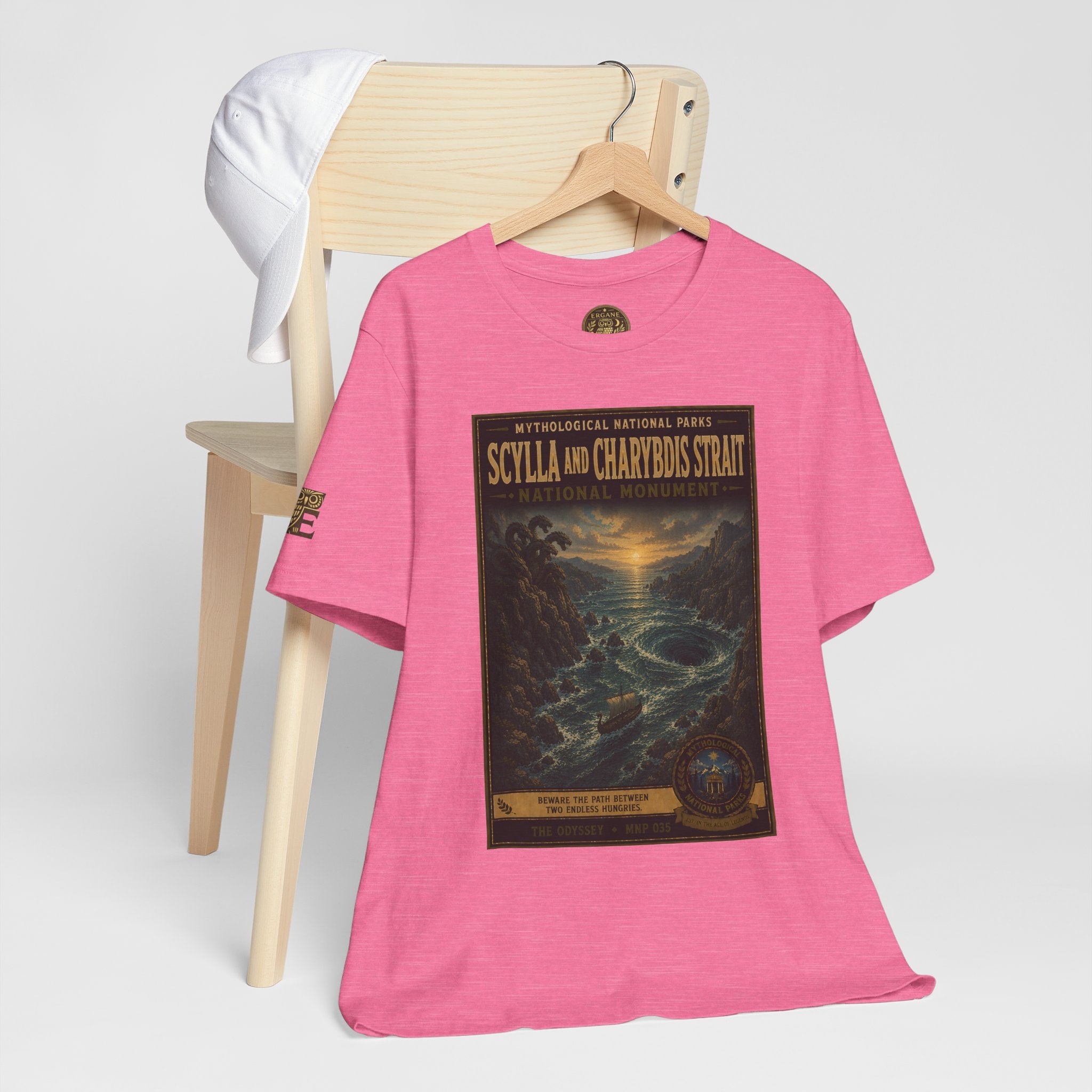 Mythological National Parks Collection IV- #035-038 - THE ODYSSEY | Vintage nature poster Tee | Mythological National Parks graphic shirt