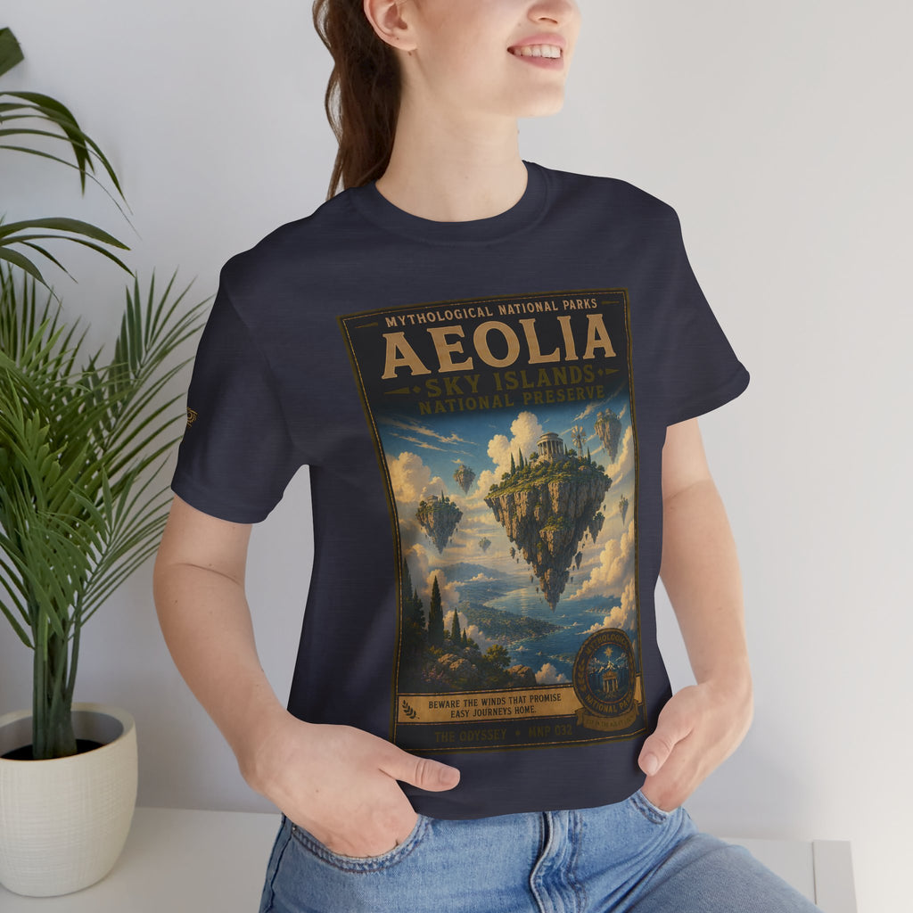 Mythological National Parks Collection IV- #032-038 - THE ODYSSEY | Vintage nature poster Tee | Mythological National Parks graphic shirt