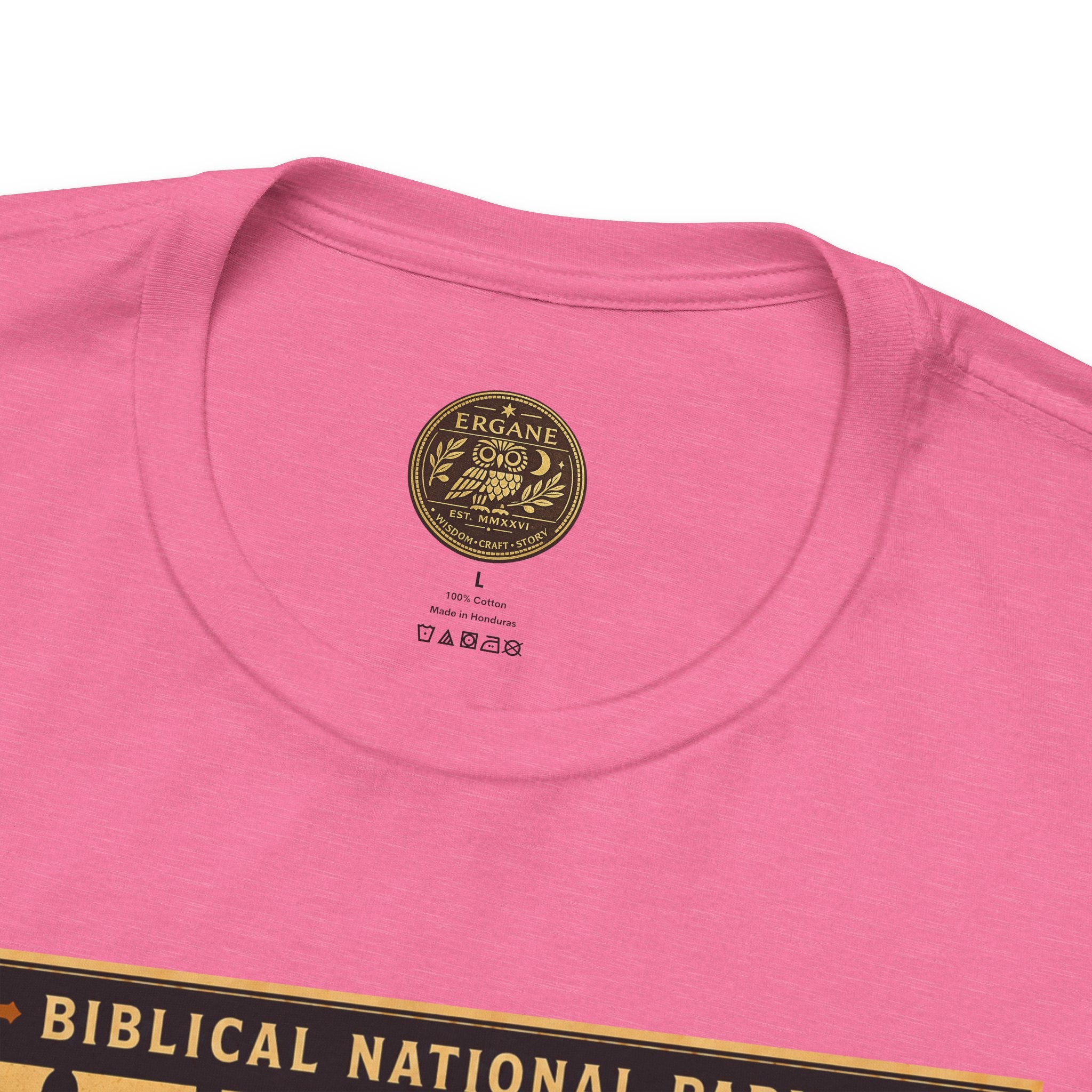 Biblical National Parks Collection III- The Promised Land #016/018 Joshua 6 | Vintage nature poster Tee | Biblical national parks graphic shirt