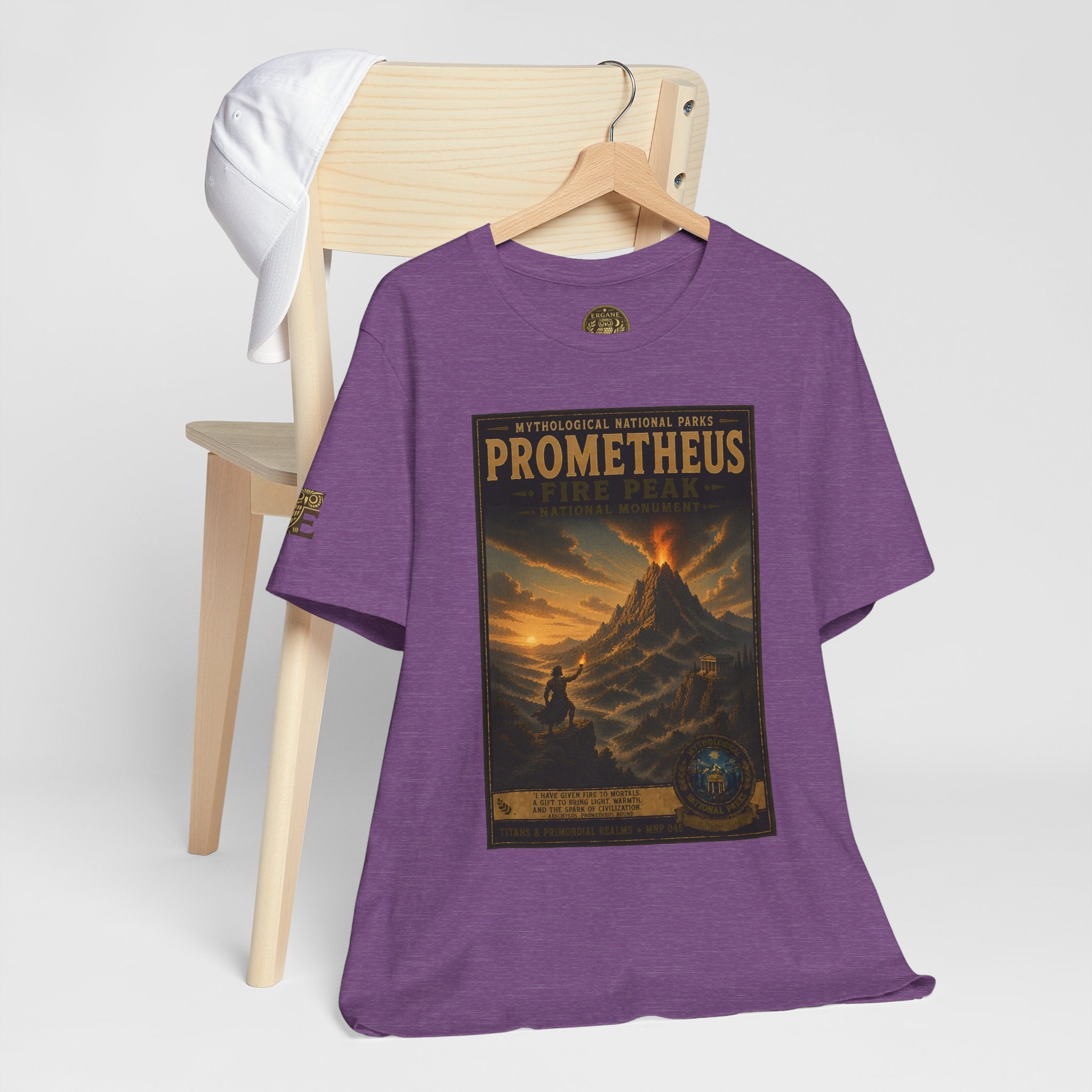 Mythological National Parks COLLECTION V- #045-050 TITANS & PRIMORDIAL REALMS | Vintage nature poster Tee | Mythological National Parks graphic shirt