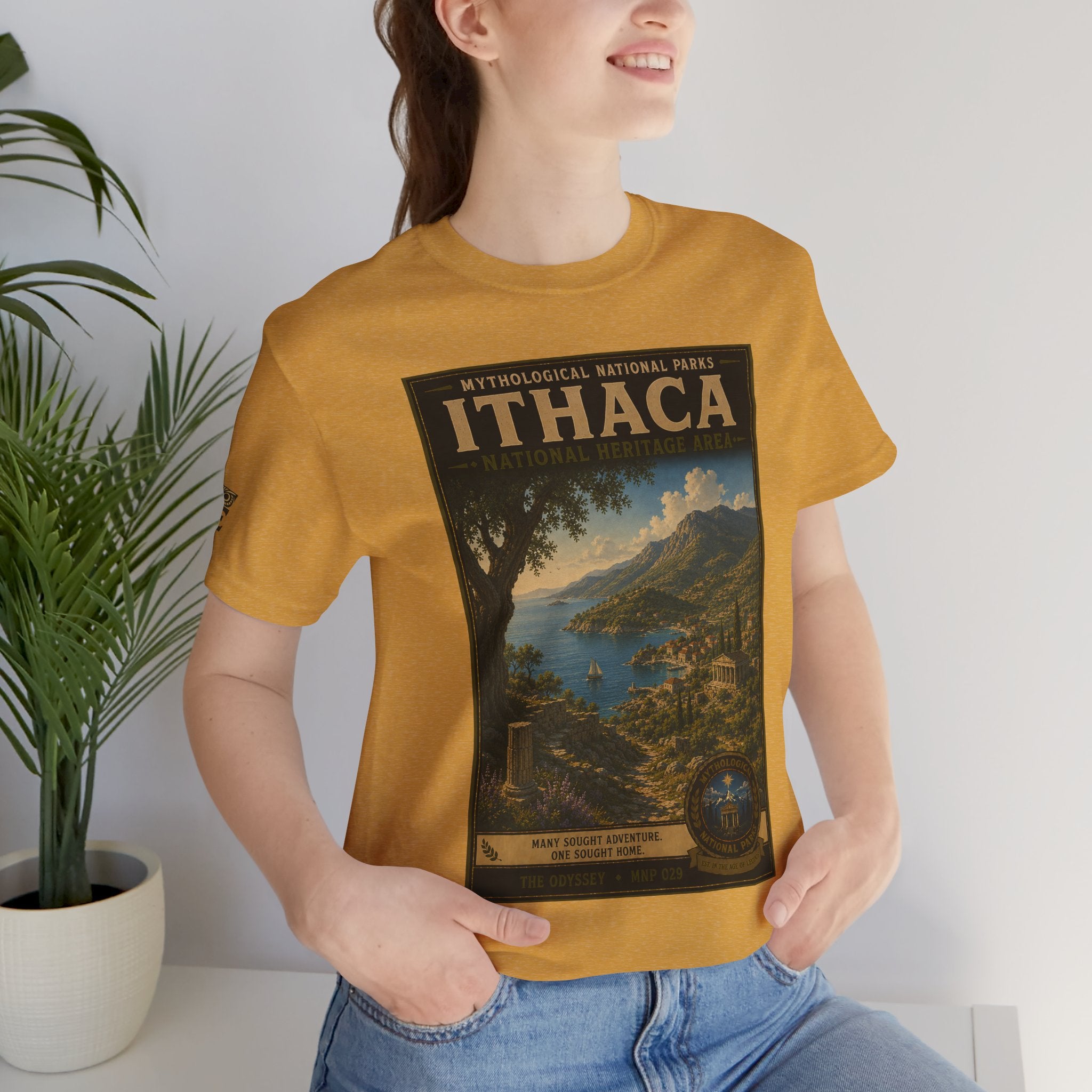 Mythological National Parks Collection IV- #029-038 - THE ODYSSEY | Vintage nature poster Tee | Mythological National Parks graphic shirt