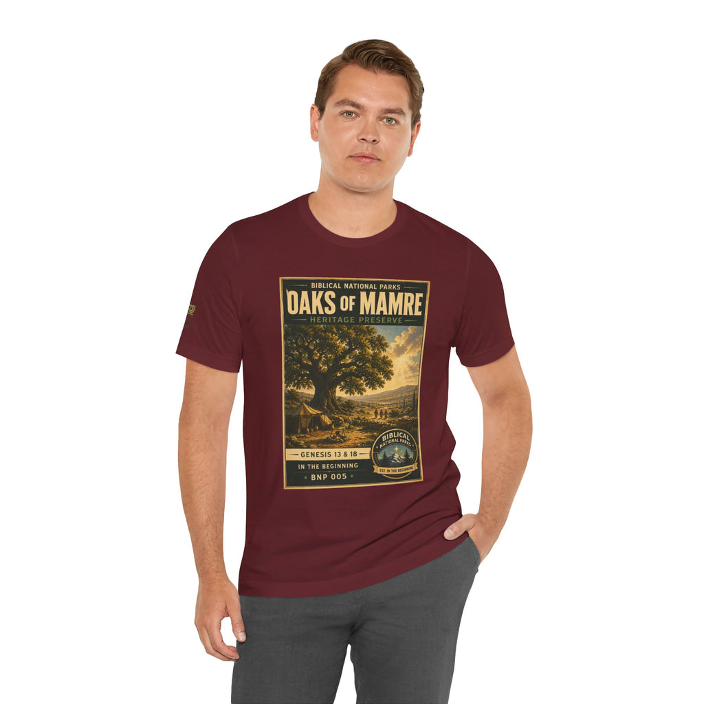 Biblical National Parks Collection I- In The Beginning #005/006 Genesis 13 & 18 | Vintage nature poster Tee | Biblical national parks graphic shirt