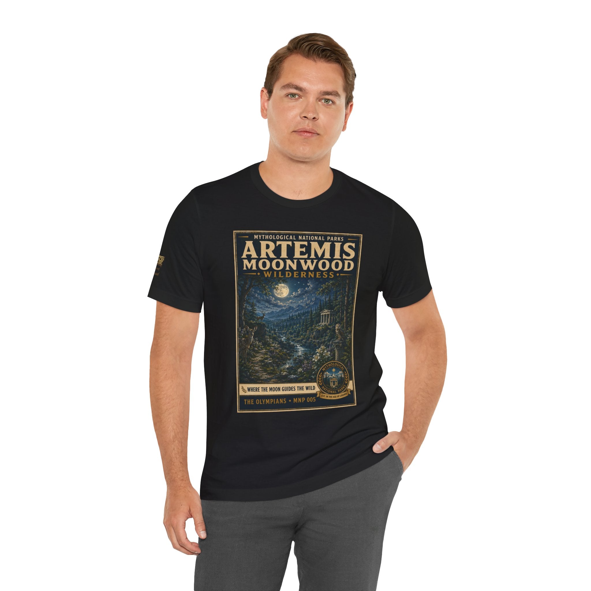 Mythological National Parks Collection I- #005-007 -The Olympians | Vintage nature poster Tee | Mythological National Parks graphic shirt