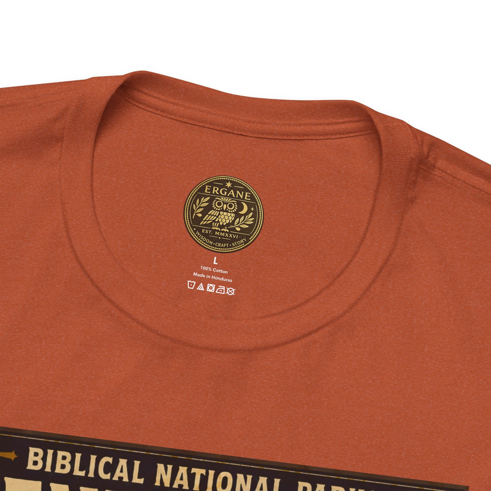Biblical National Parks Collection VI- Galilee #034/035 Matthew 14 - Mark 6 | Vintage nature poster Tee | Biblical national parks graphic shirt