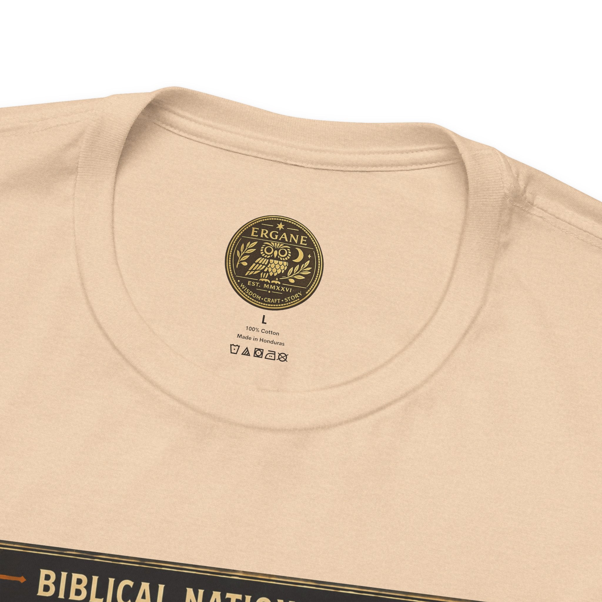 Biblical National Parks Collection II- The Exodus Trail #007/013 Exodus 3: 1-6 | Vintage nature poster Tee | Biblical national parks graphic shirt
