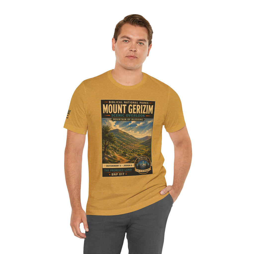Biblical National Parks Collection III- The Promised Land #017/018 Joshua 8 | Vintage nature poster Tee | Biblical national parks graphic shirt