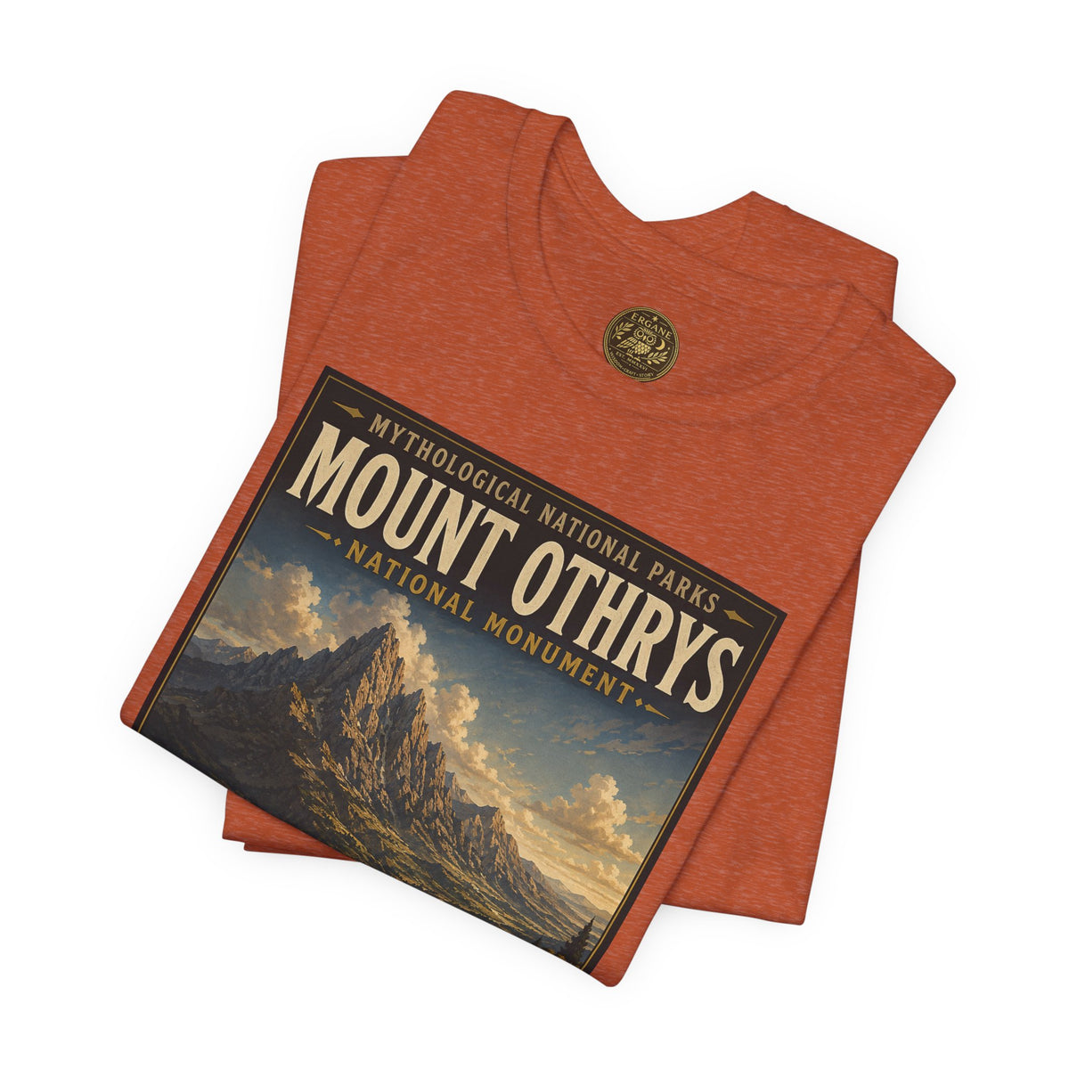 Mythological National Parks COLLECTION V- #039-050 TITANS & PRIMORDIAL REALMS | Vintage nature poster Tee | Mythological National Parks graphic shirt
