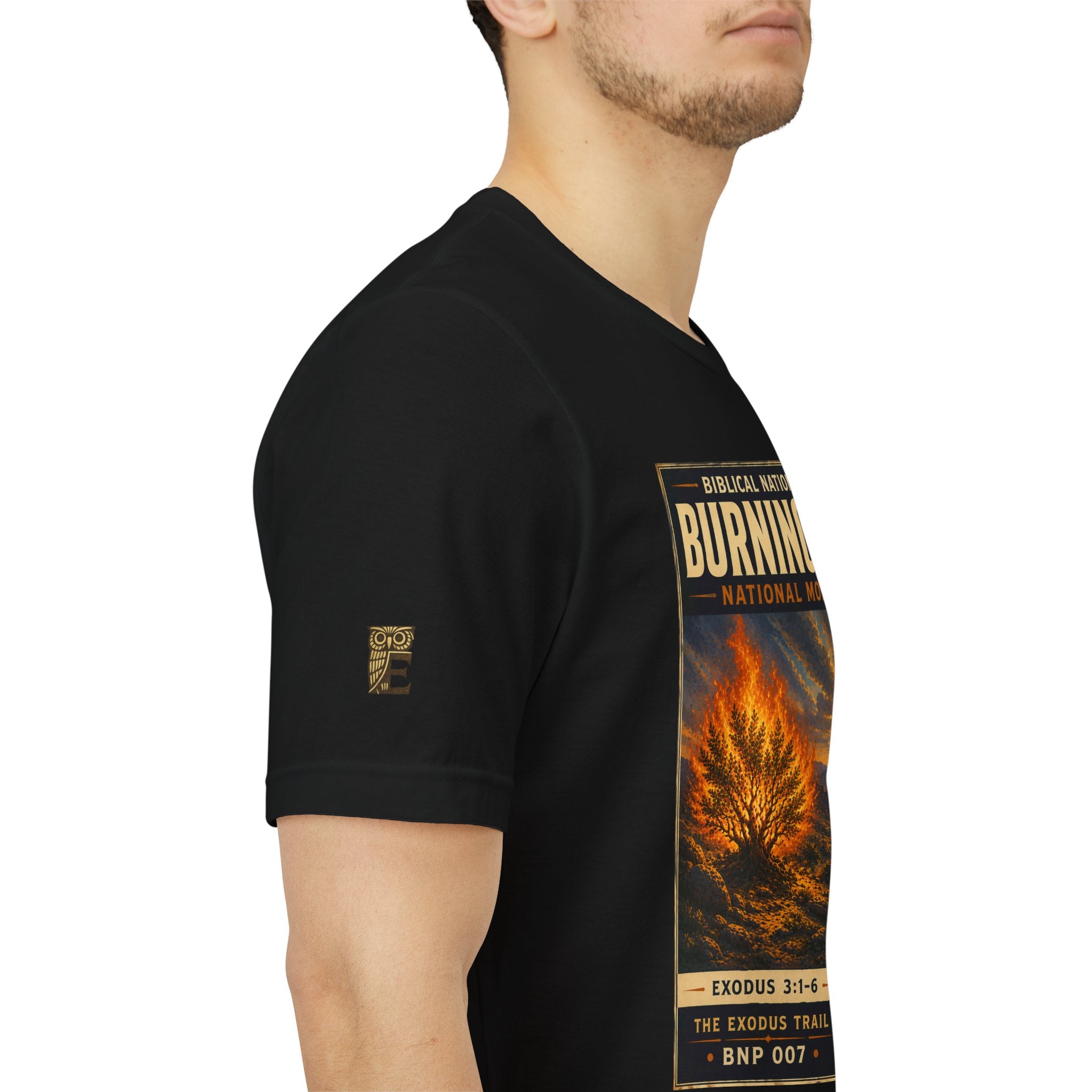 Biblical National Parks Collection II- The Exodus Trail #007/013 Exodus 3: 1-6 | Vintage nature poster Tee | Biblical national parks graphic shirt