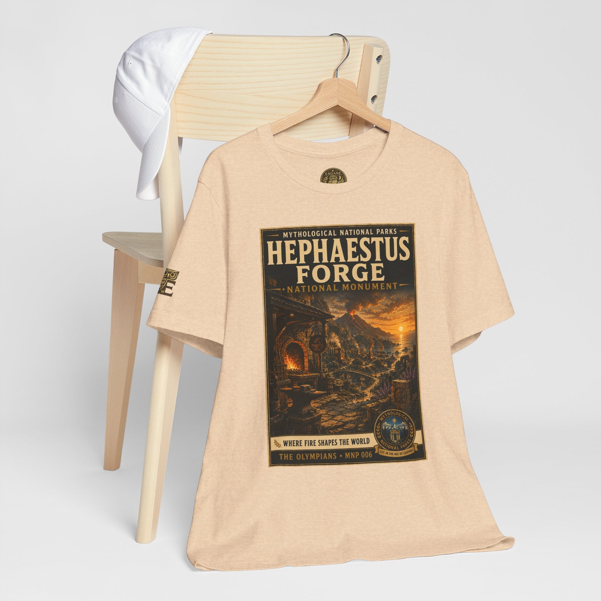 Mythological National Parks Collection I- #006-007 -The Olympians | Vintage nature poster Tee | Mythological National Parks graphic shirt