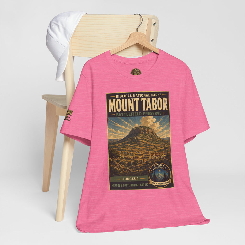 Biblical National Parks Collection IV- Heros & Battlefields #020/023 Judges 4 | Vintage nature poster Tee | Biblical national parks graphic shirt