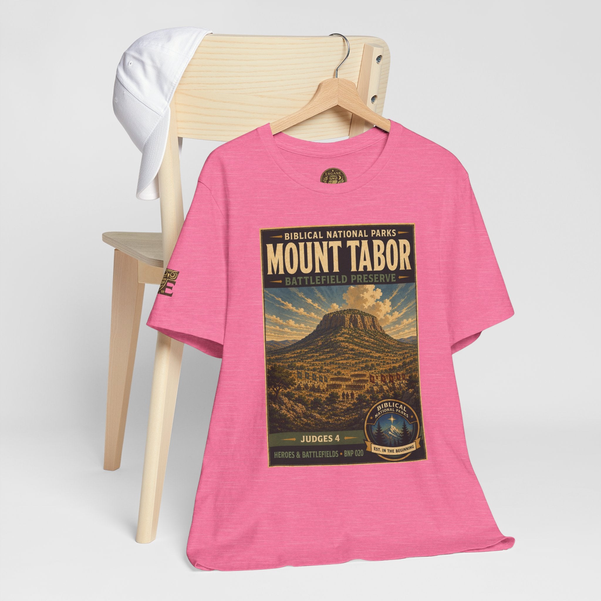 Biblical National Parks Collection IV- Heros & Battlefields #020/023 Judges 4 | Vintage nature poster Tee | Biblical national parks graphic shirt