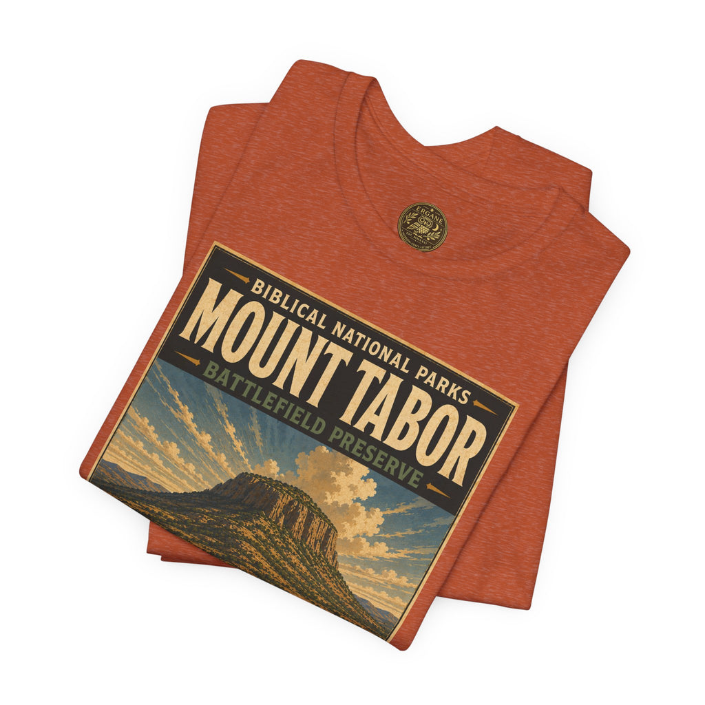 Biblical National Parks Collection IV- Heros & Battlefields #020/023 Judges 4 | Vintage nature poster Tee | Biblical national parks graphic shirt