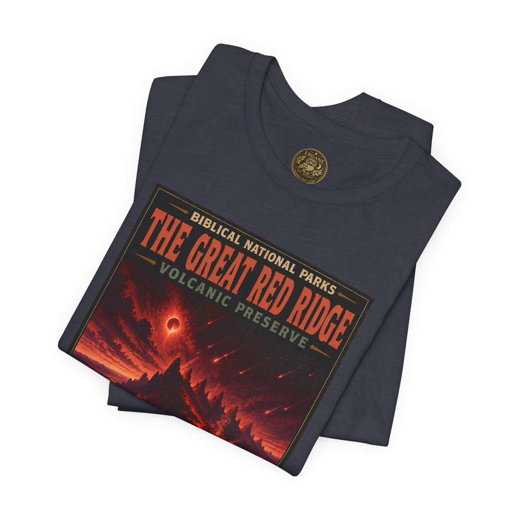 Biblical National Parks Collection X- #059/061 - Revelation: The Final Frontier | Revelation 12 | Vintage nature poster Tee | Biblical national parks graphic shirt