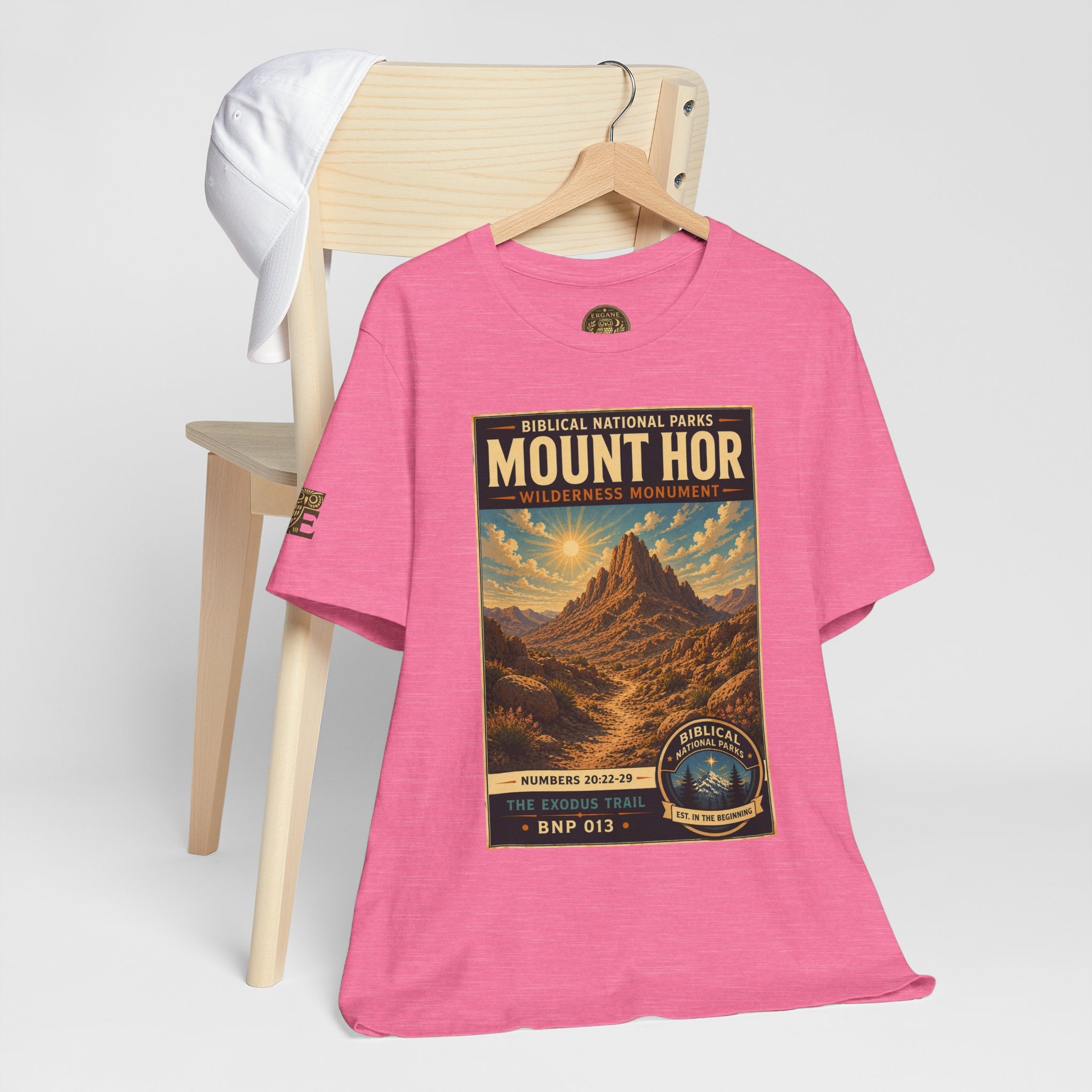 Biblical National Parks Collection II- The Exodus Trail #013/013 Exodus 20: 22-29 | Vintage nature poster Tee | Biblical national parks graphic shirt