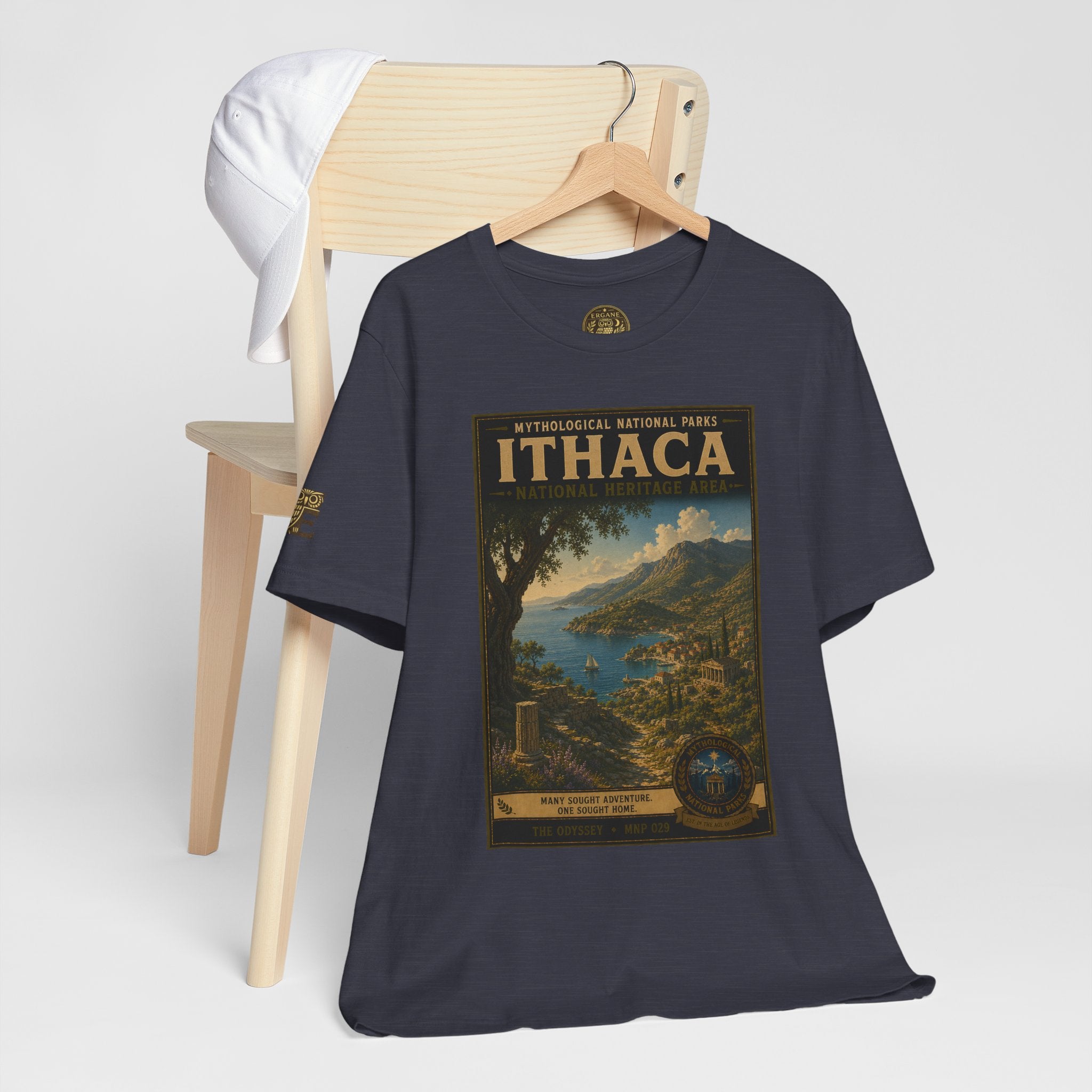 Mythological National Parks Collection IV- #029-038 - THE ODYSSEY | Vintage nature poster Tee | Mythological National Parks graphic shirt
