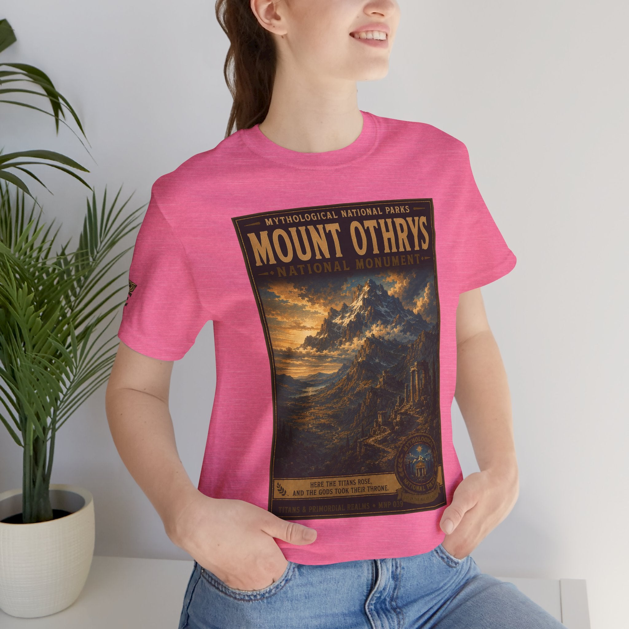 Mythological National Parks COLLECTION V- #039-050 TITANS & PRIMORDIAL REALMS | Vintage nature poster Tee | Mythological National Parks graphic shirt