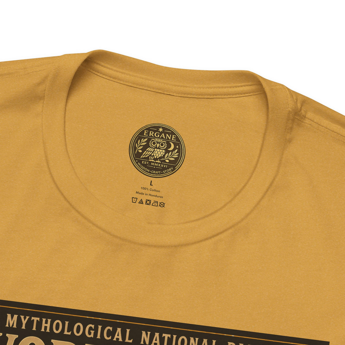 Mythological National Parks COLLECTION V- #050-050 TITANS & PRIMORDIAL REALMS | Vintage nature poster Tee | Mythological National Parks graphic shirt