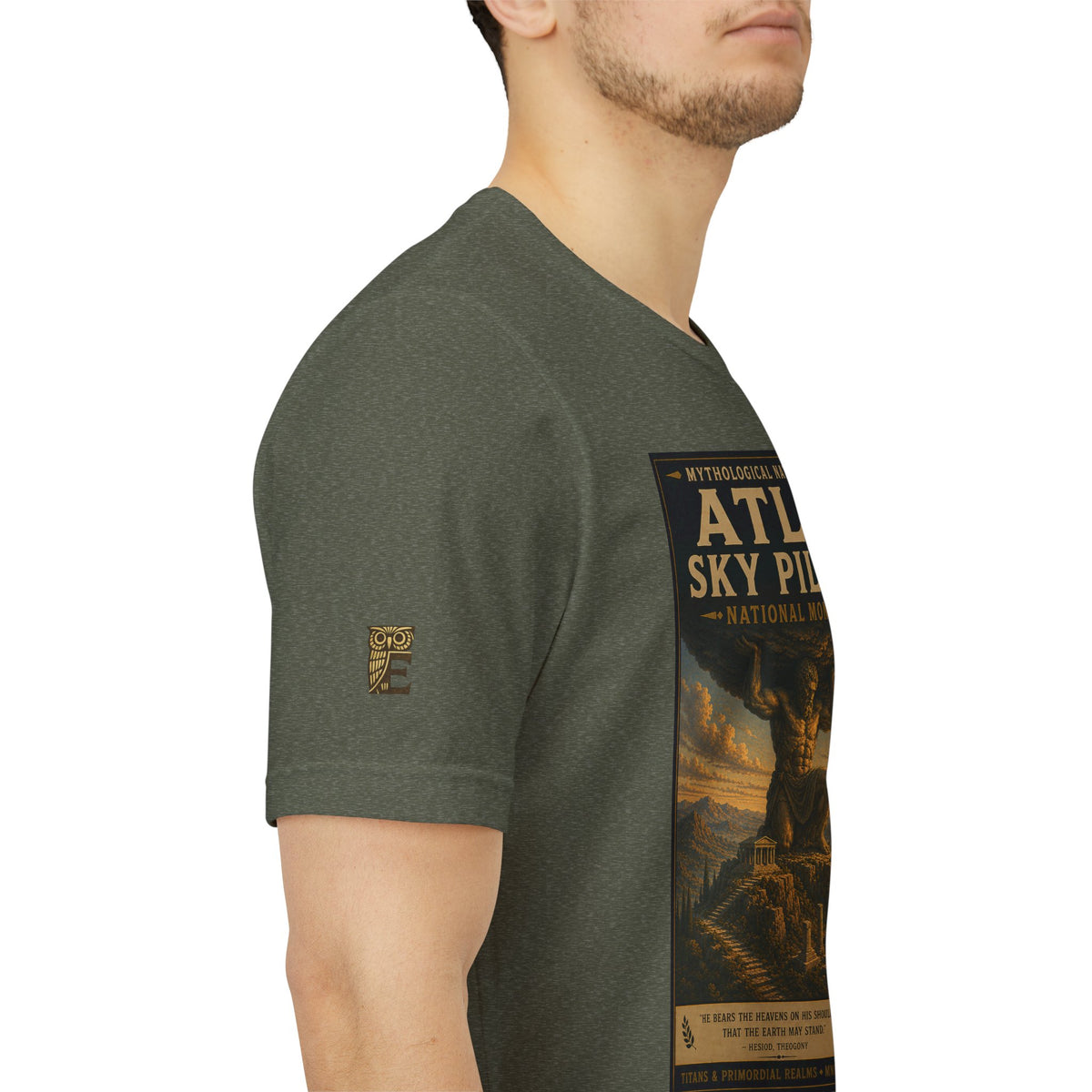 Mythological National Parks COLLECTION V- #044-050 TITANS & PRIMORDIAL REALMS | Vintage nature poster Tee | Mythological National Parks graphic shirt