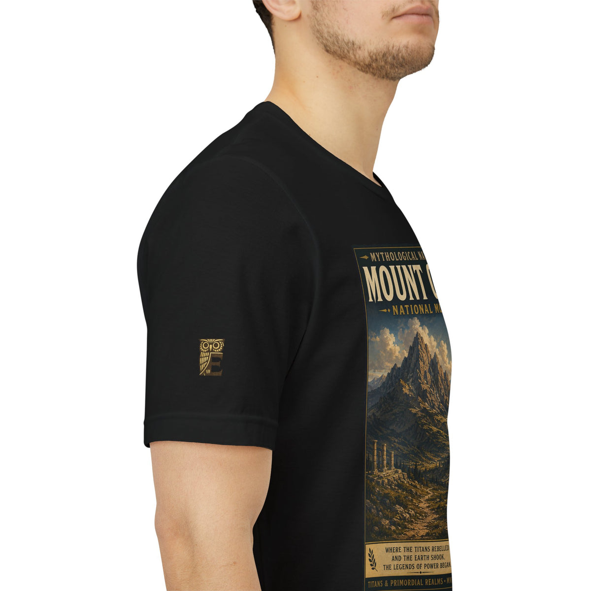 Mythological National Parks COLLECTION V- #039-050 TITANS & PRIMORDIAL REALMS | Vintage nature poster Tee | Mythological National Parks graphic shirt