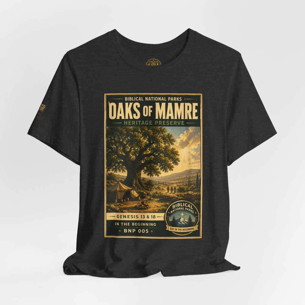 Biblical National Parks Collection I- In The Beginning #005/006 Genesis 13 & 18 | Vintage nature poster Tee | Biblical national parks graphic shirt