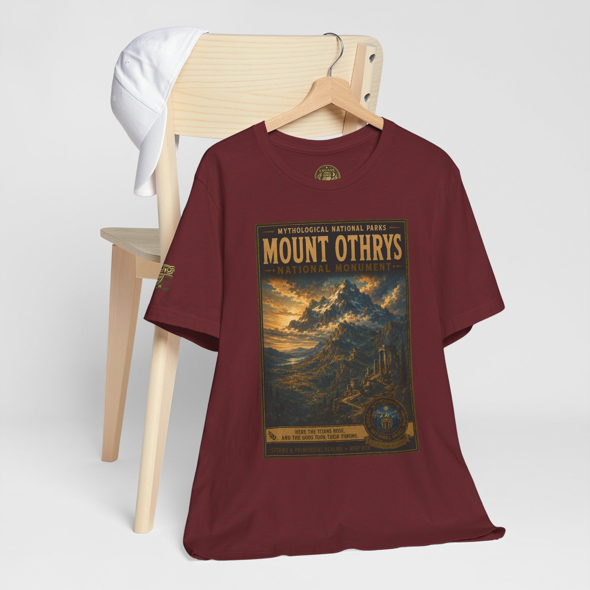 Mythological National Parks COLLECTION V- #039-050 TITANS & PRIMORDIAL REALMS | Vintage nature poster Tee | Mythological National Parks graphic shirt