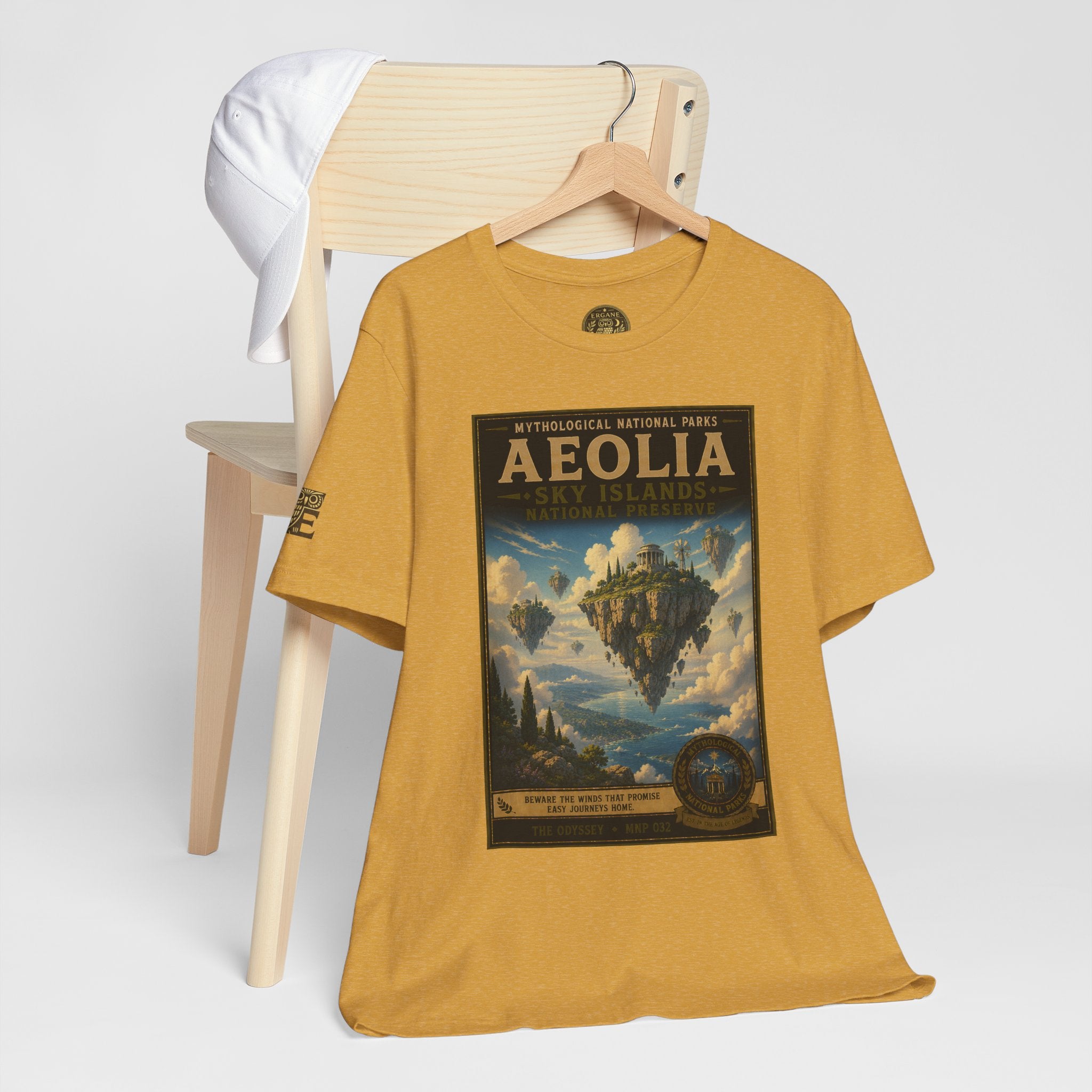 Mythological National Parks Collection IV- #032-038 - THE ODYSSEY | Vintage nature poster Tee | Mythological National Parks graphic shirt