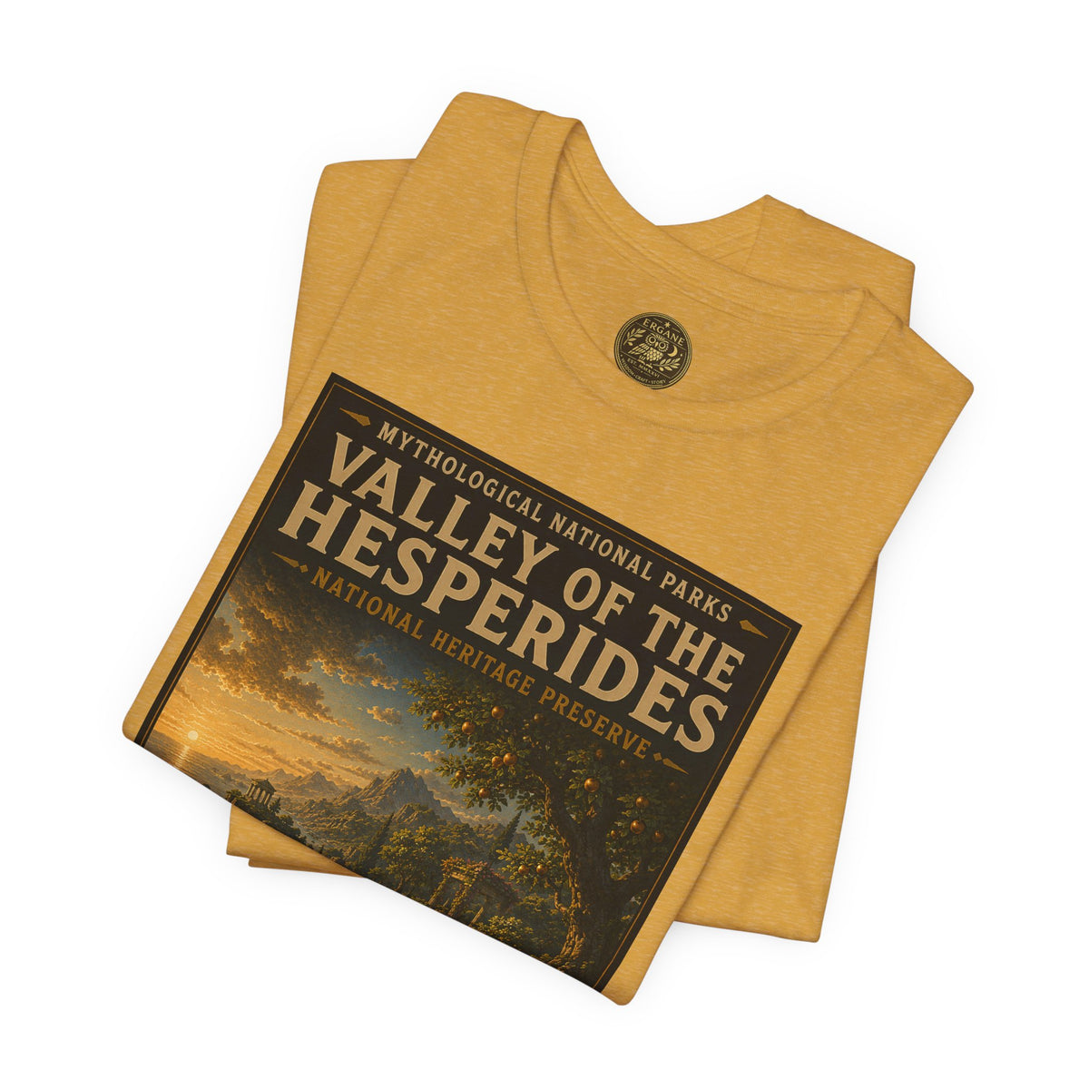 Mythological National Parks COLLECTION V- #047-050 TITANS & PRIMORDIAL REALMS | Vintage nature poster Tee | Mythological National Parks graphic shirt