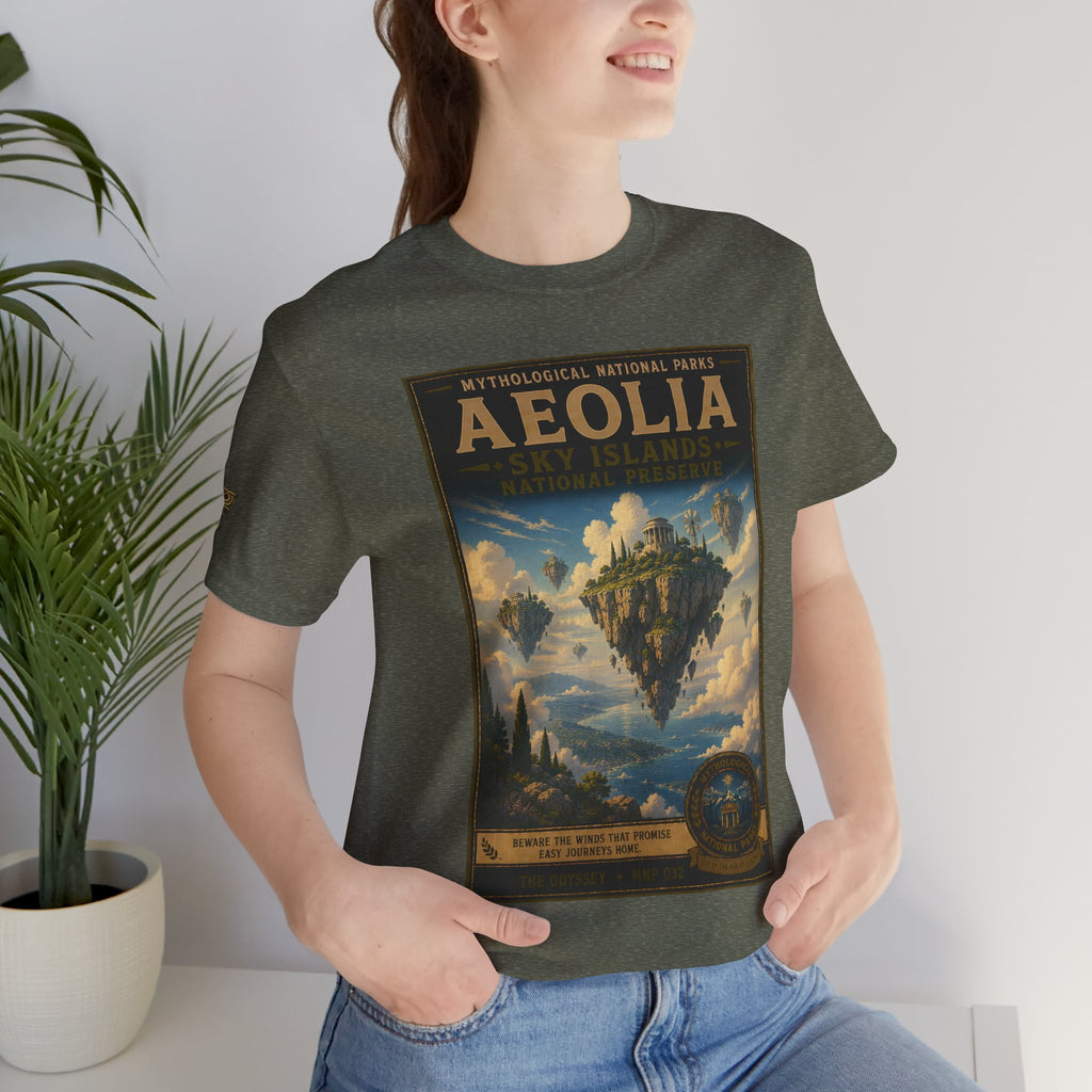 Mythological National Parks Collection IV- #032-038 - THE ODYSSEY | Vintage nature poster Tee | Mythological National Parks graphic shirt