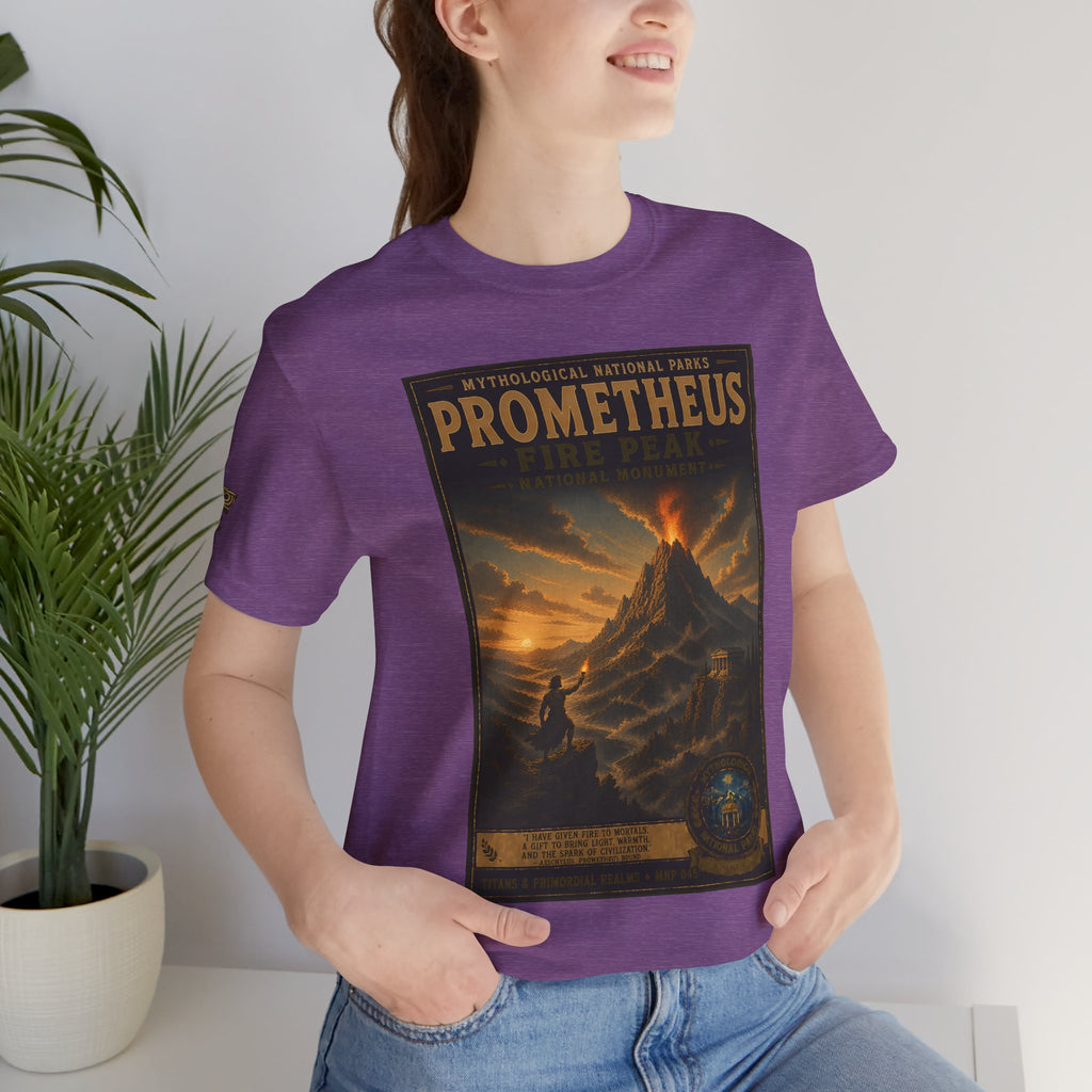 Mythological National Parks COLLECTION V- #045-050 TITANS & PRIMORDIAL REALMS | Vintage nature poster Tee | Mythological National Parks graphic shirt