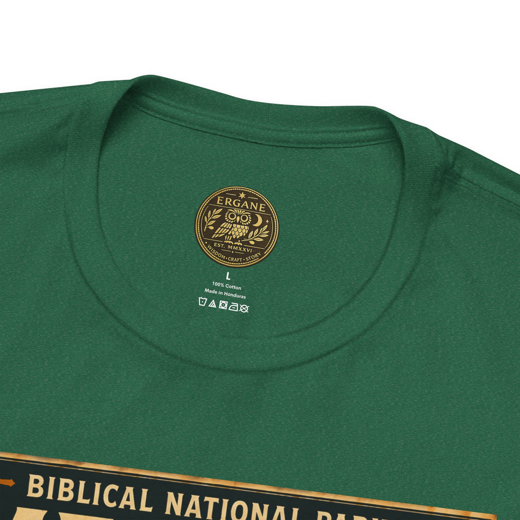 Biblical National Parks Collection II- The Exodus Trail #012/013 Exodus 17: 1-7 | Vintage nature poster Tee | Biblical national parks graphic shirt