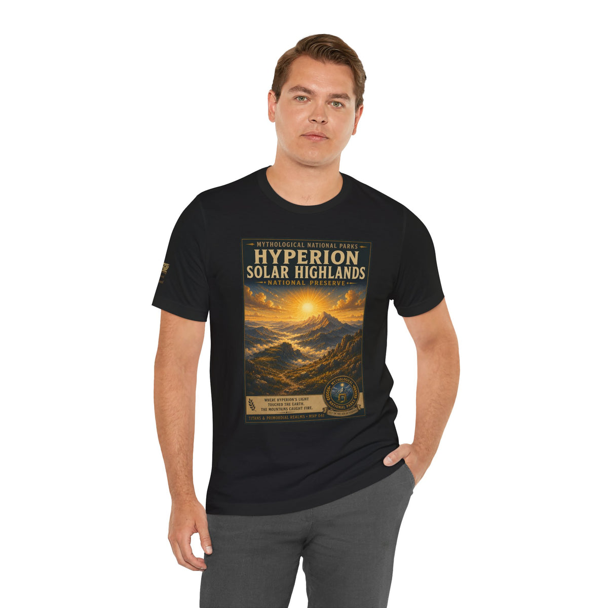 Mythological National Parks COLLECTION V- #041-050 TITANS & PRIMORDIAL REALMS | Vintage nature poster Tee | Mythological National Parks graphic shirt